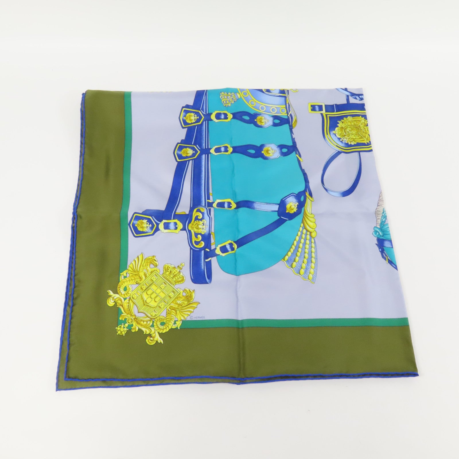 HERMES 絲質Scarf 90X90絲巾