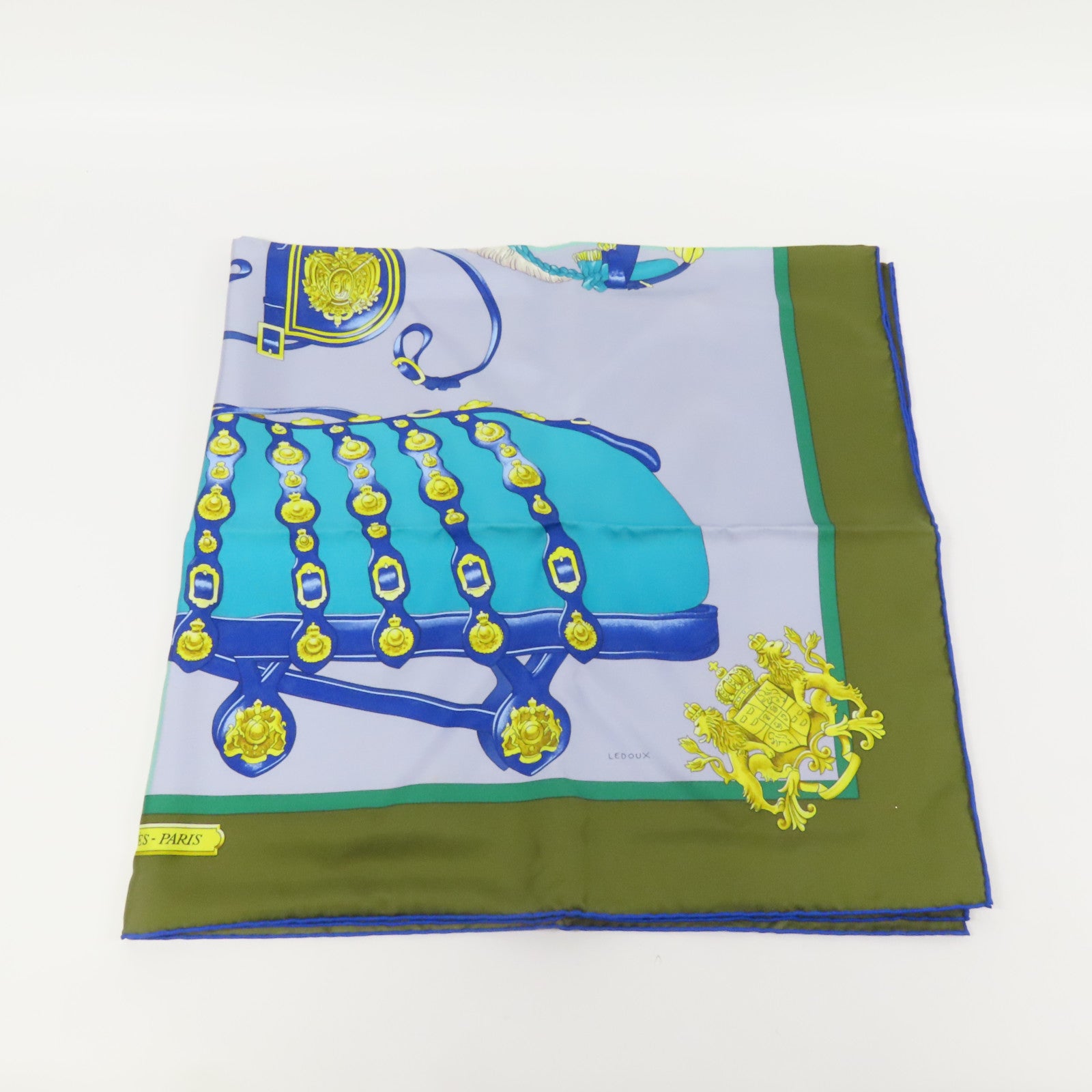 HERMES 絲質Scarf 90X90絲巾