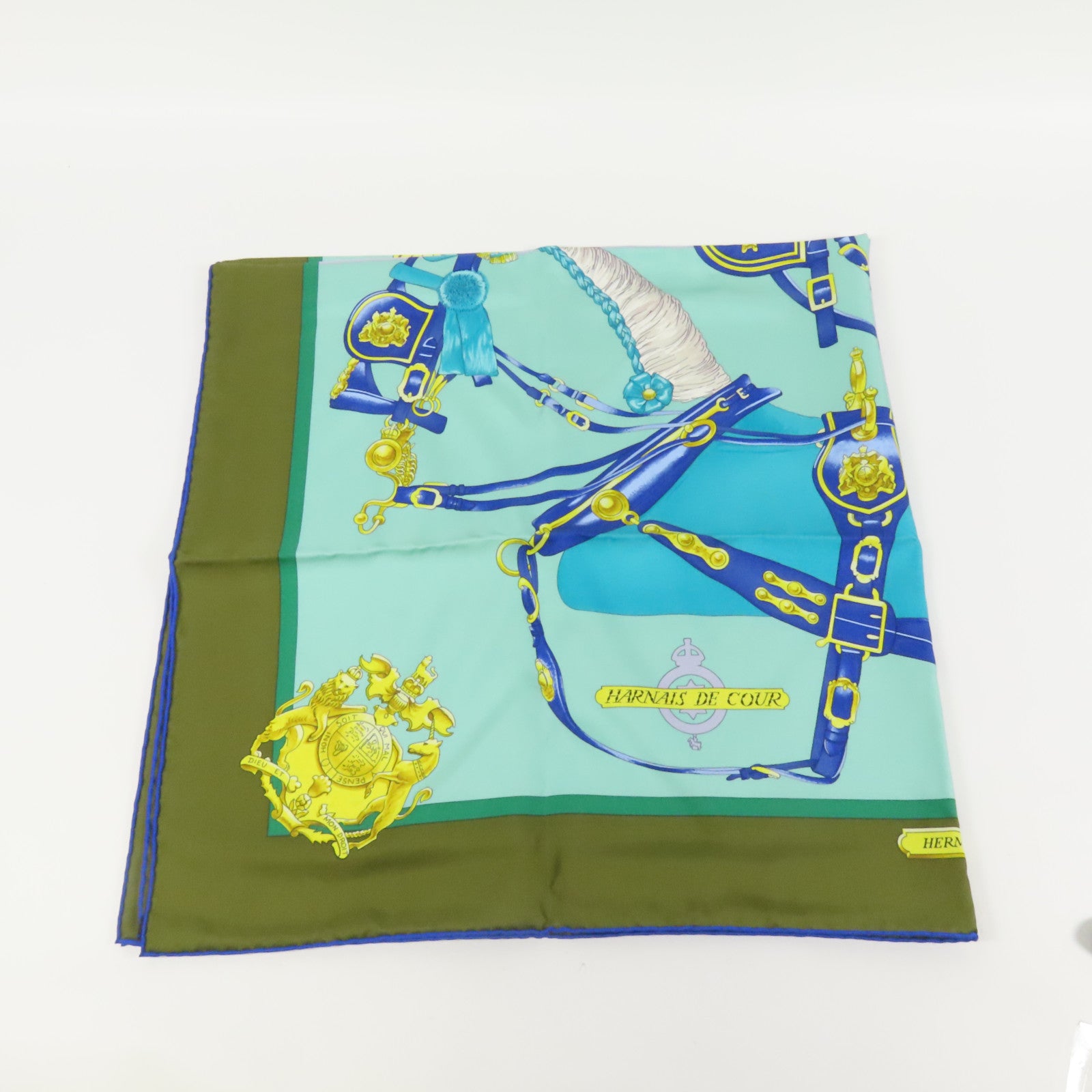 HERMES 絲質Scarf 90X90絲巾