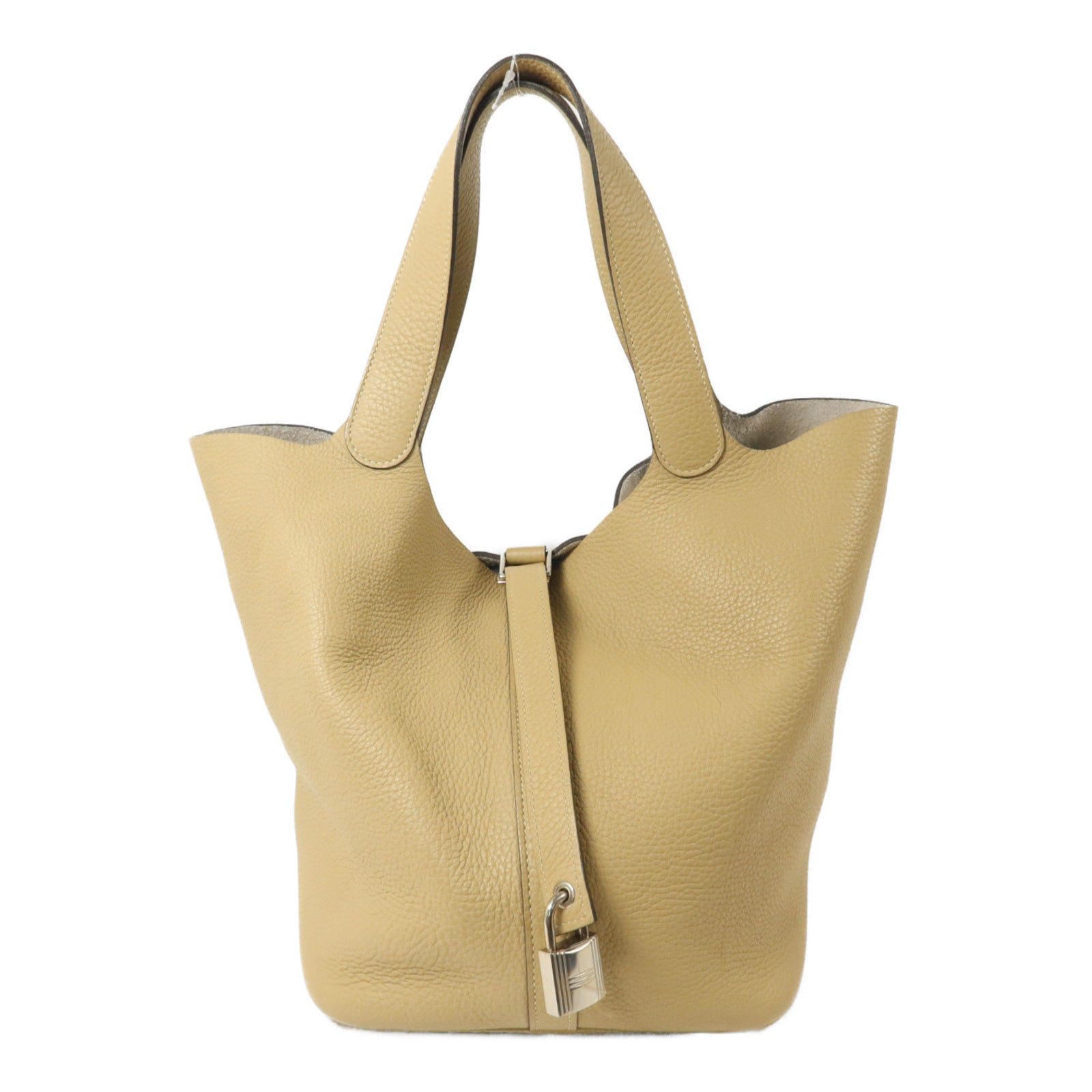 HERMES Clemence皮革Picotin GM手挽袋Trench