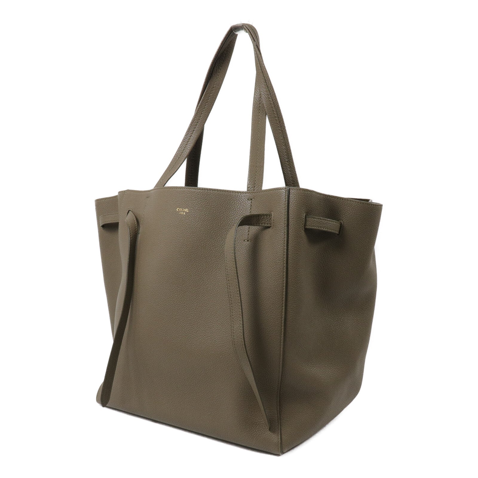 CELINE 牛皮皮革Small Cabas Phantom手挽袋
