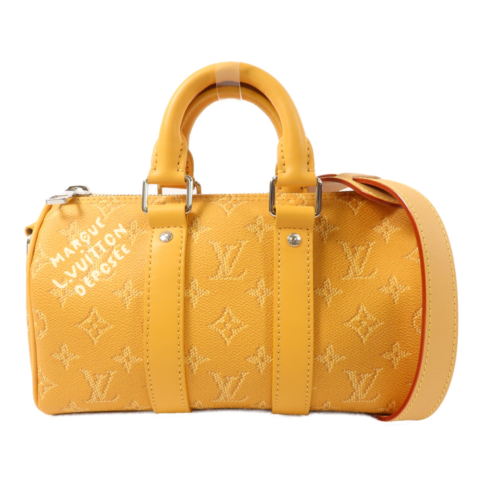 LOUIS VUITTON Monogram Heritage Keepall Bandouliere 25手挽肩背兩用袋