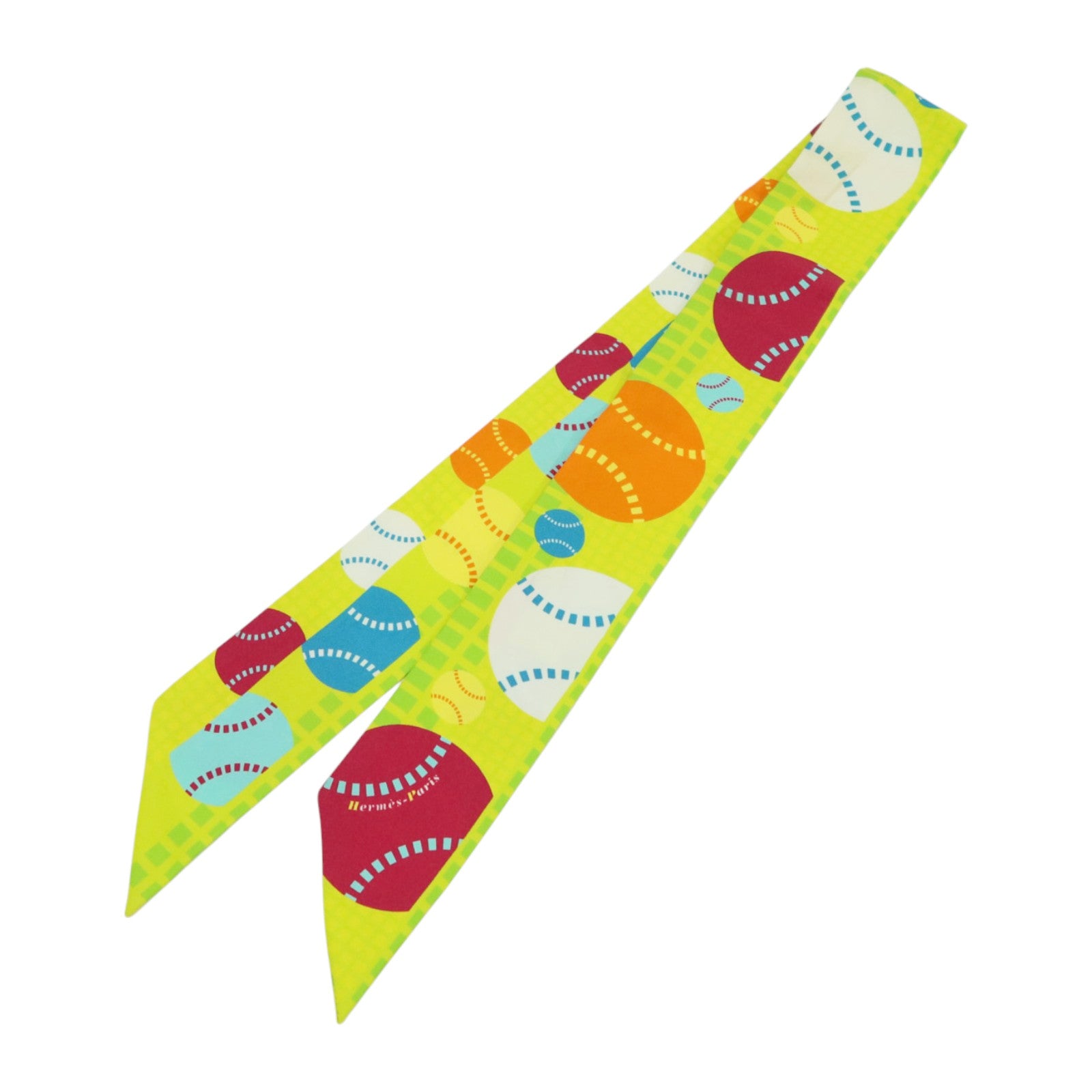 HERMES 絲質Twilly絲巾