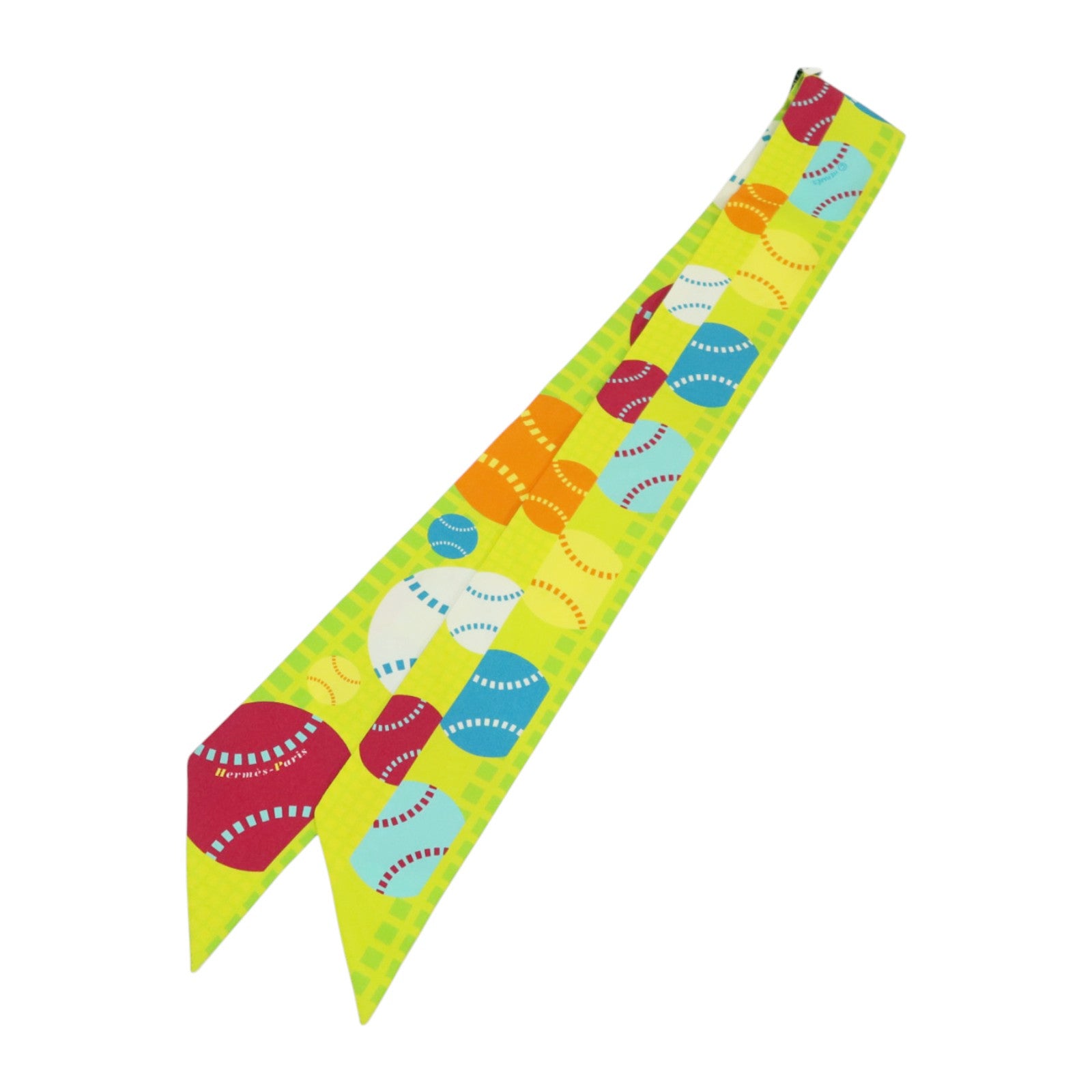 HERMES 絲質Twilly絲巾