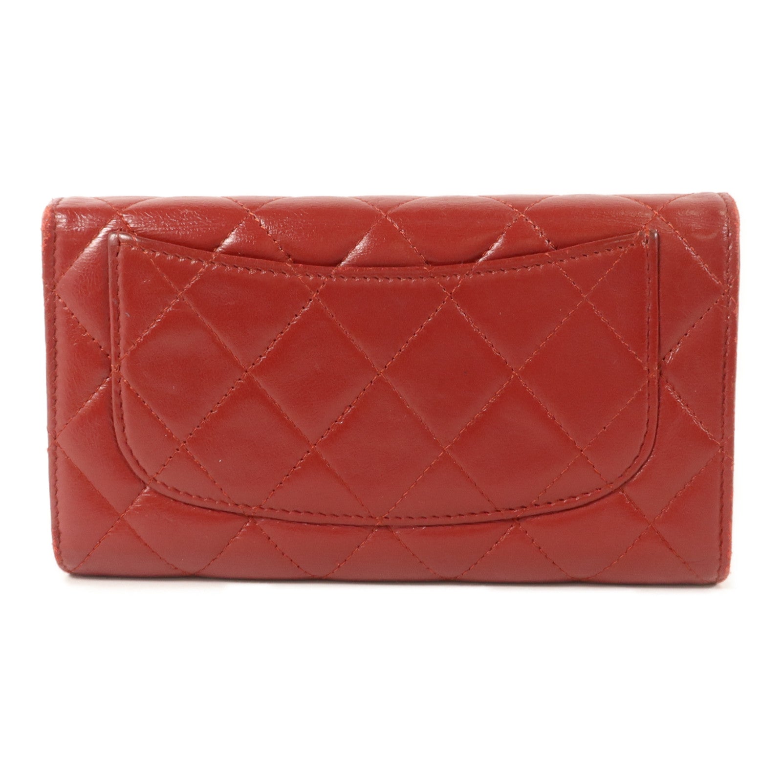 CHANEL 牛皮皮革Trifold Long Wallet長錢包