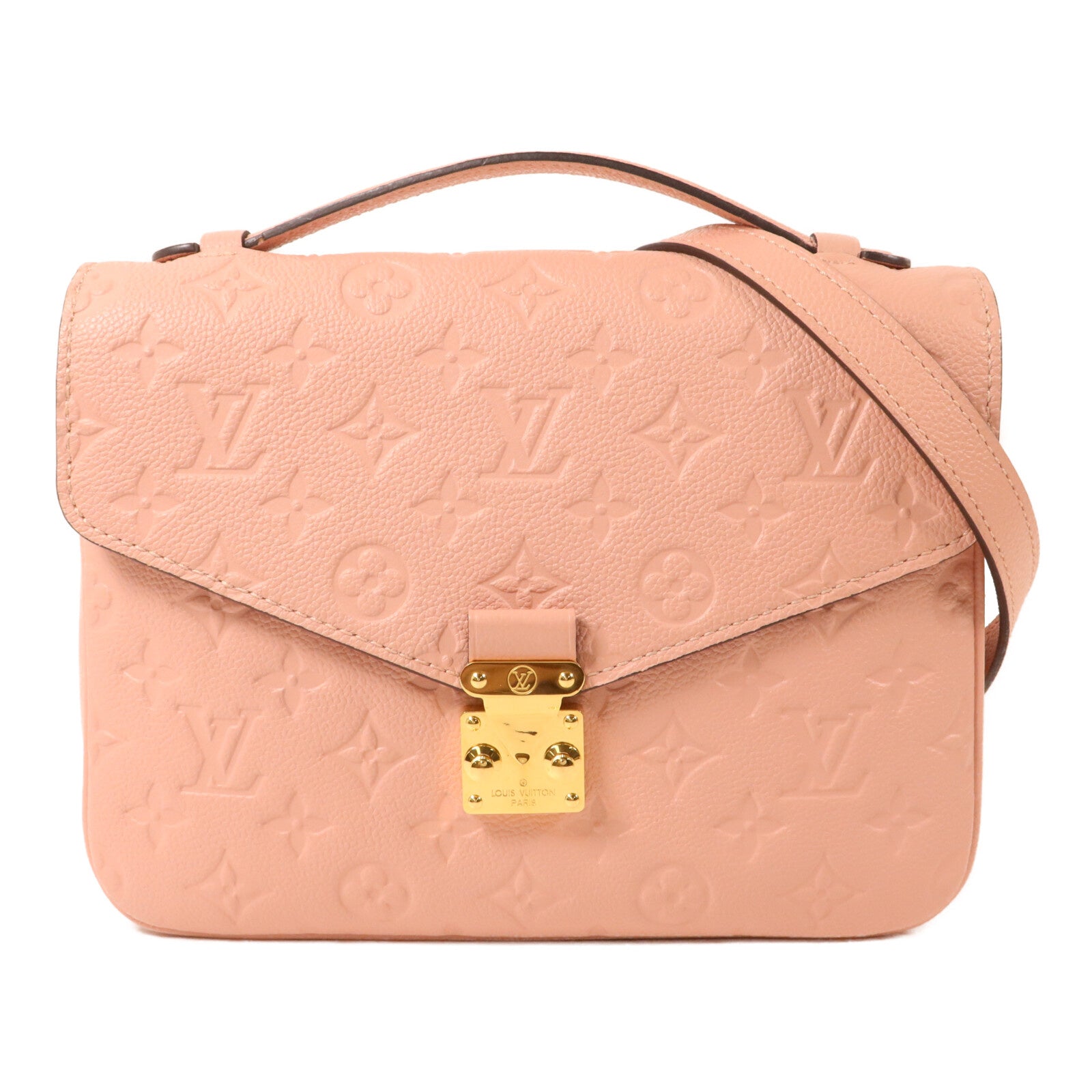 LOUIS VUITTON Monogram Empreinte Pochette Metis MM手挽肩背兩用袋