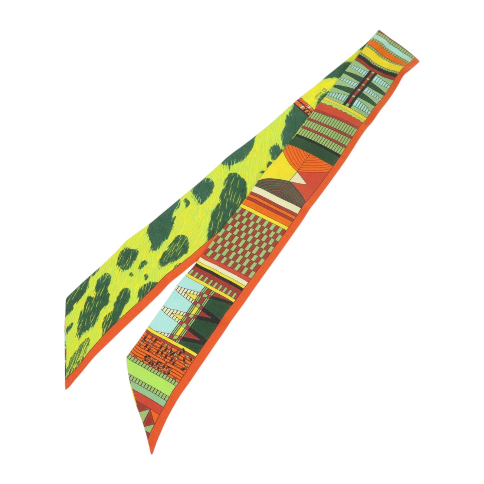 HERMES 絲質Twilly絲巾