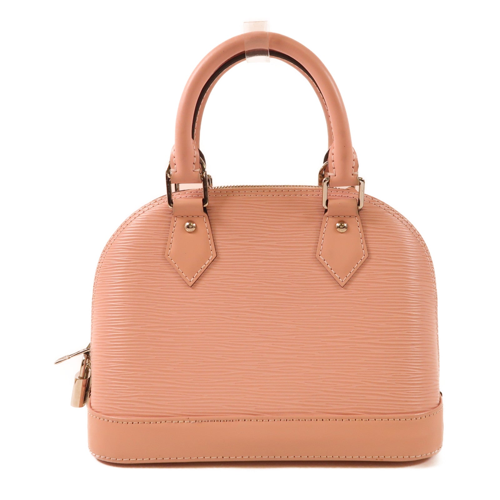 LOUIS VUITTON Epi Alma BB銀扣手挽肩背兩用袋