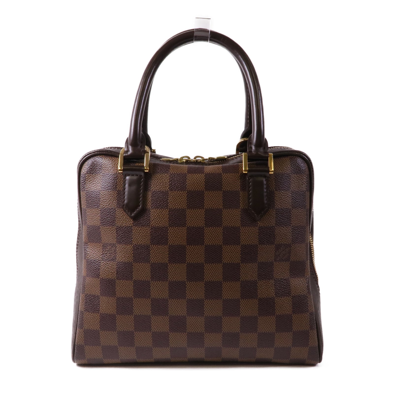 LOUIS VUITTON Damier Brera金扣手挽袋