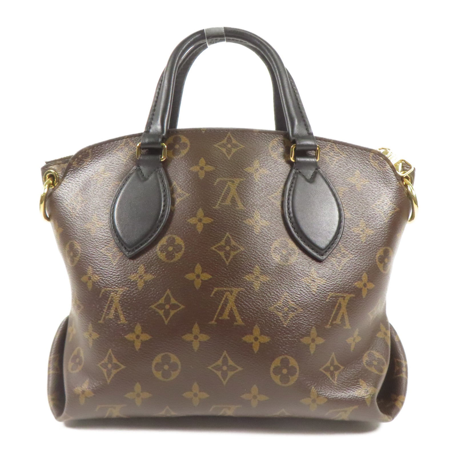 LOUIS VUITTON Monogram Flower Zip Tote金扣手挽肩背兩用袋