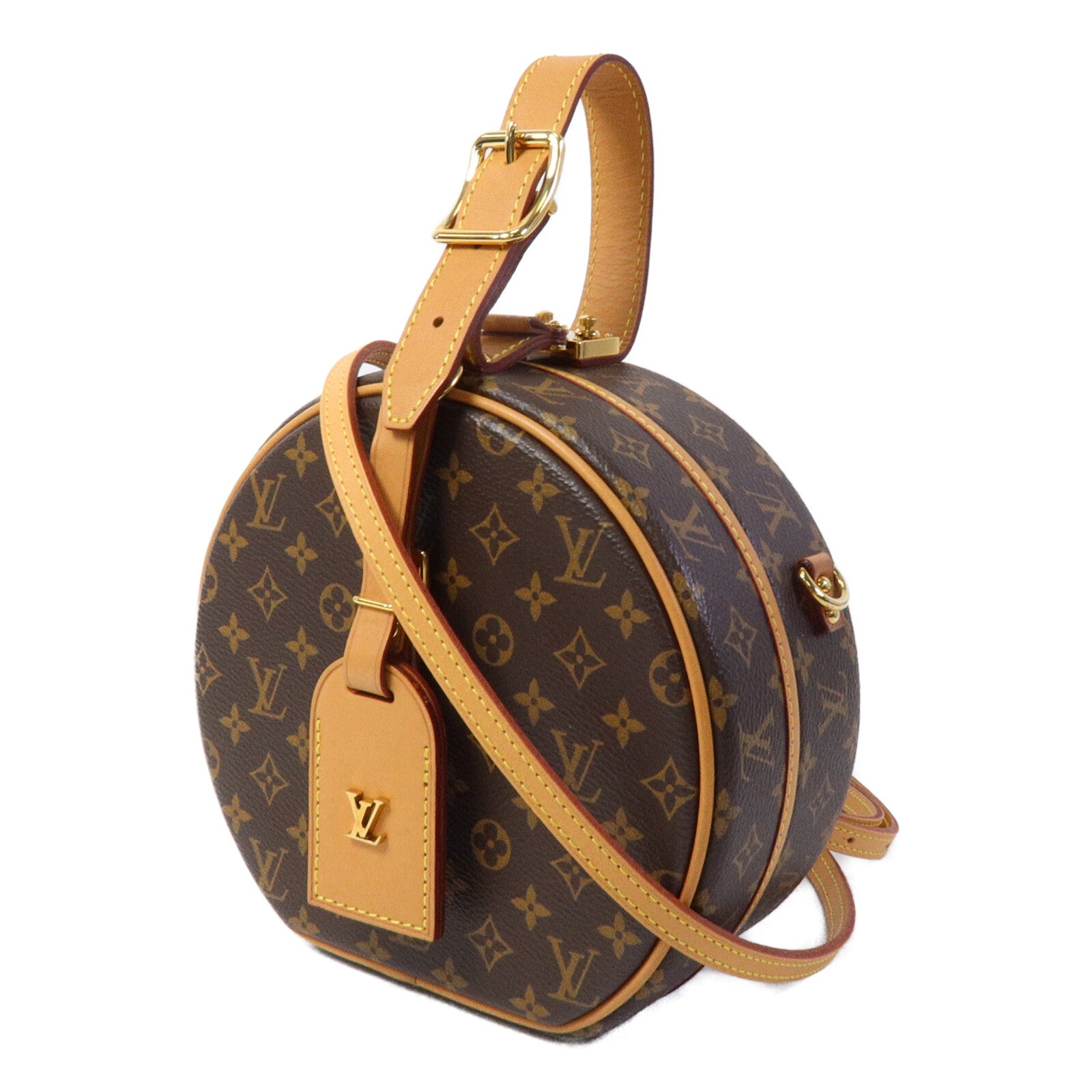 LOUIS VUITTON Monogram Petite Boite Chapeau手挽肩背兩用袋