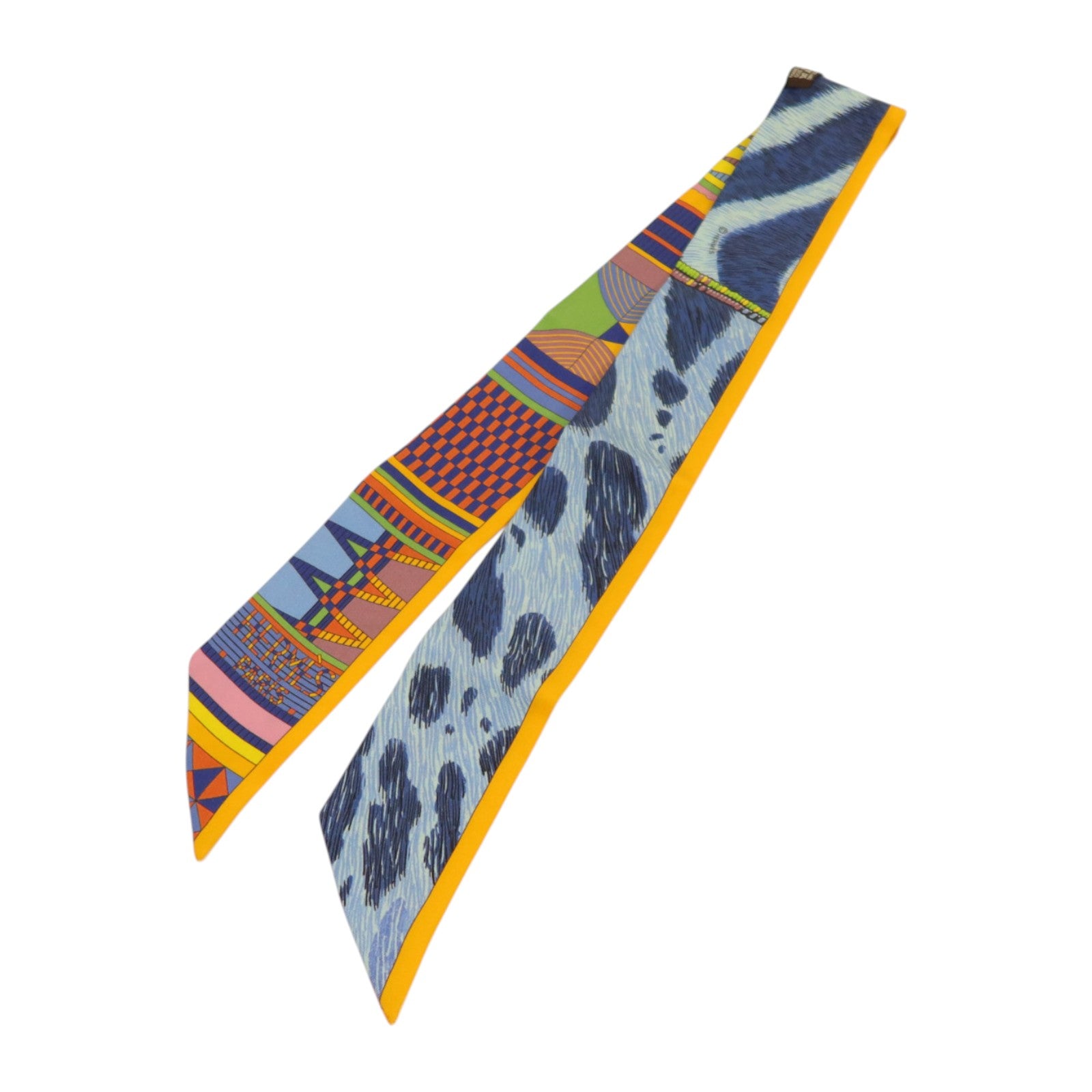 HERMES 絲質Twilly絲巾