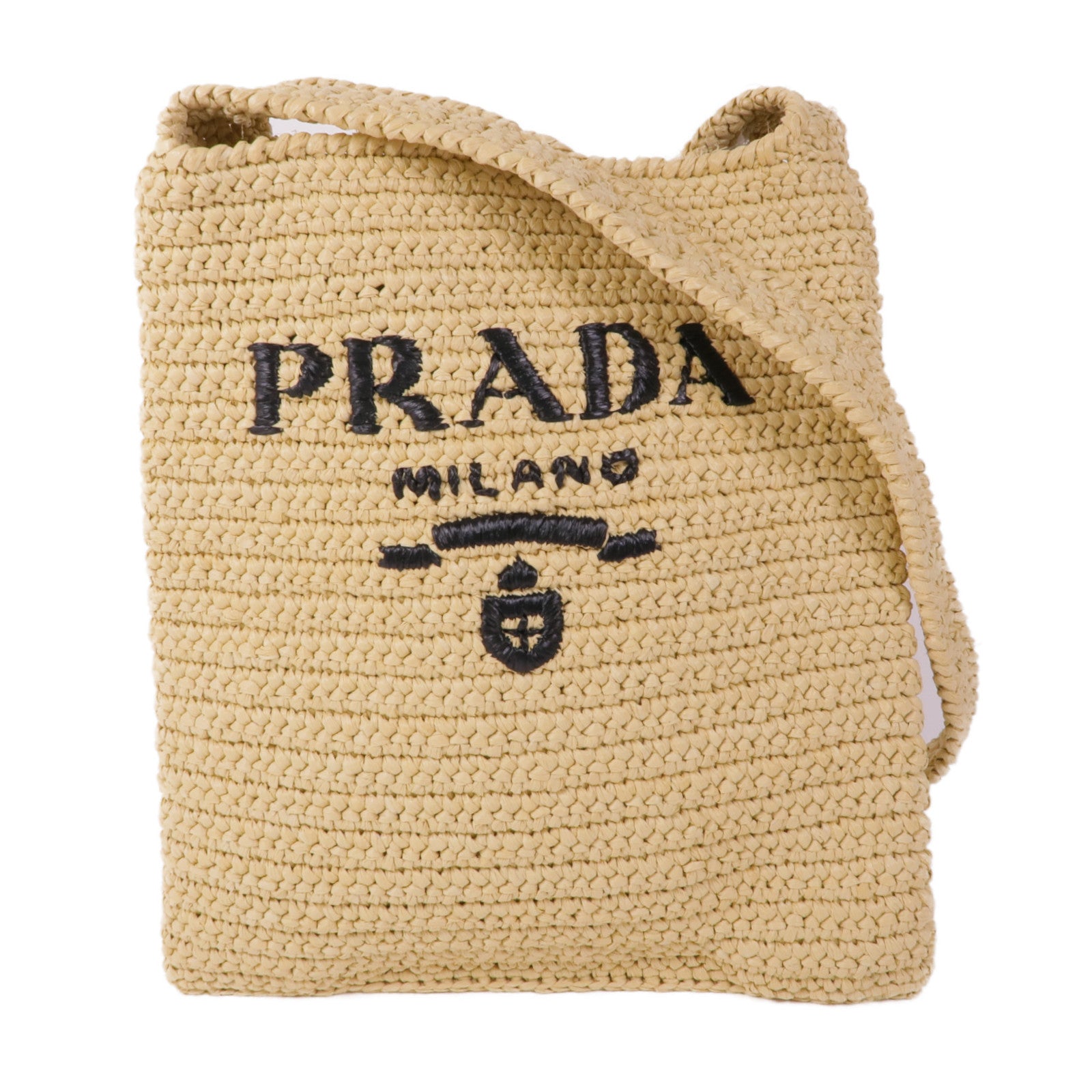 PRADA Raffia Shoulder Bag肩背袋