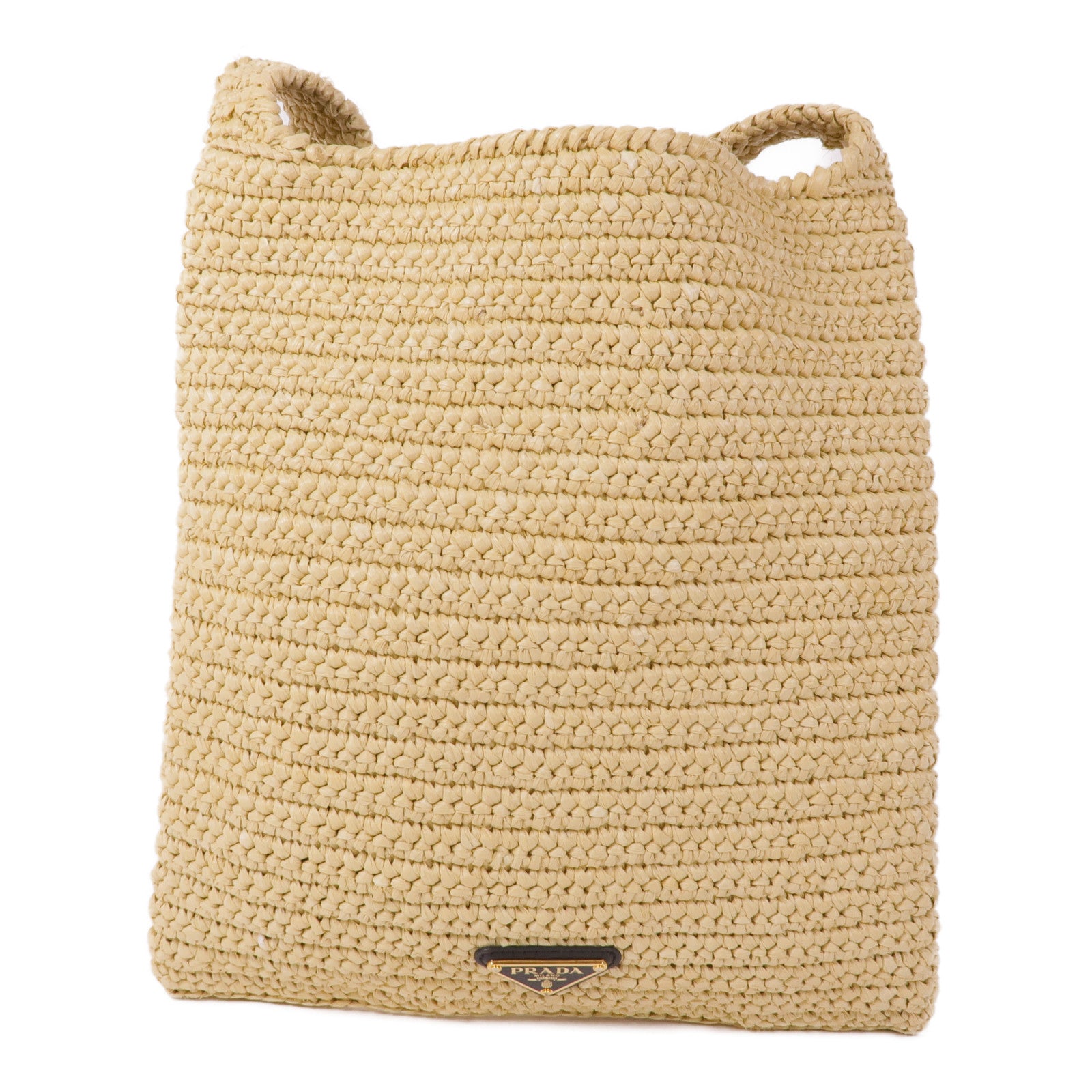 PRADA Raffia Shoulder Bag肩背袋