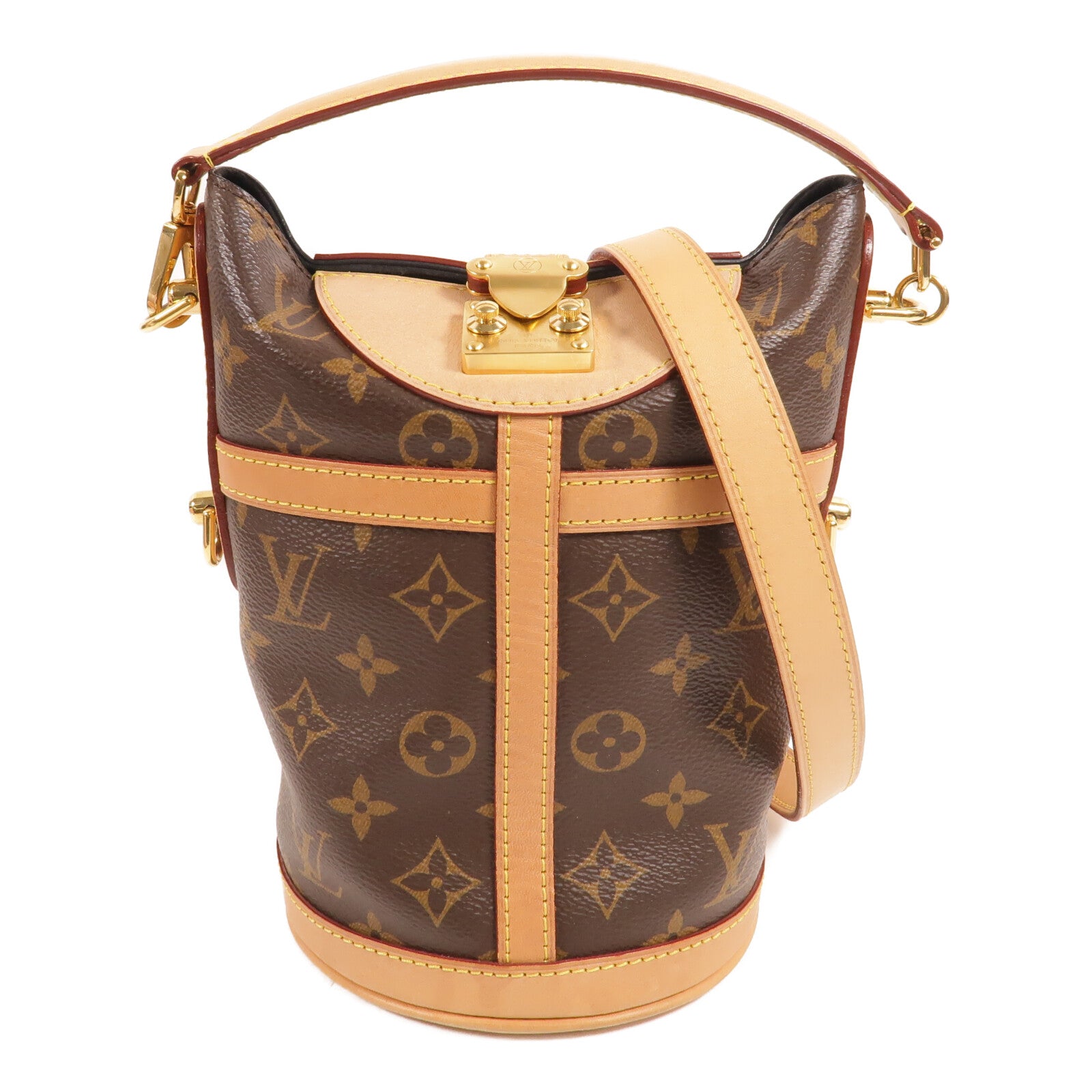 LOUIS VUITTON Monogram Duffle手挽肩背兩用袋