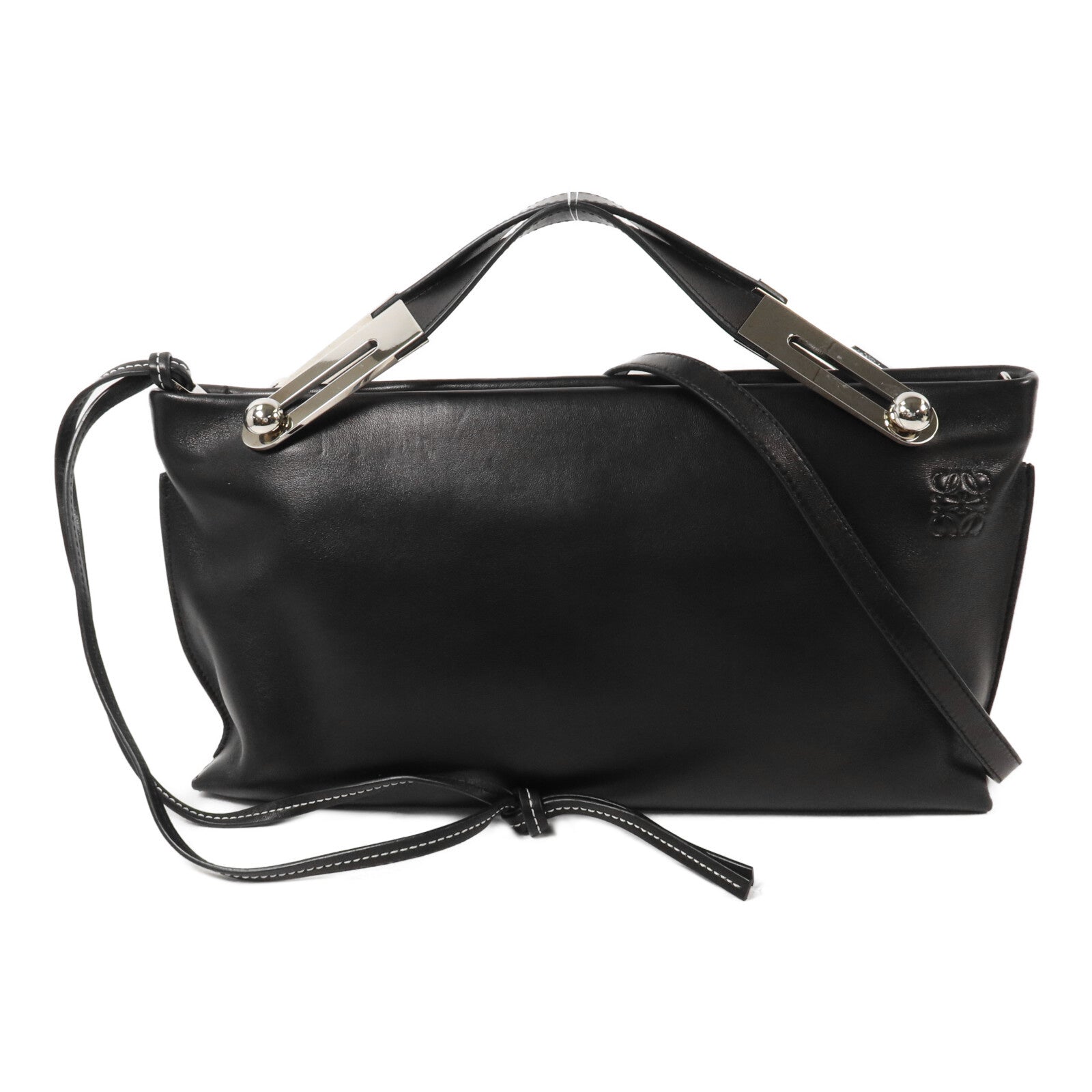 LOEWE 牛皮皮革Missy手挽肩背兩用袋