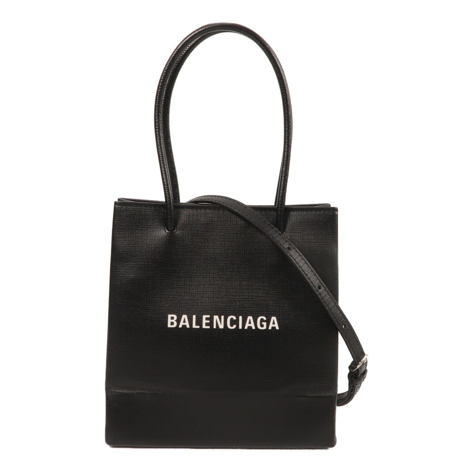 BALENCIAGA 牛皮皮革Shopping XXS South Tote手挽肩背兩用袋