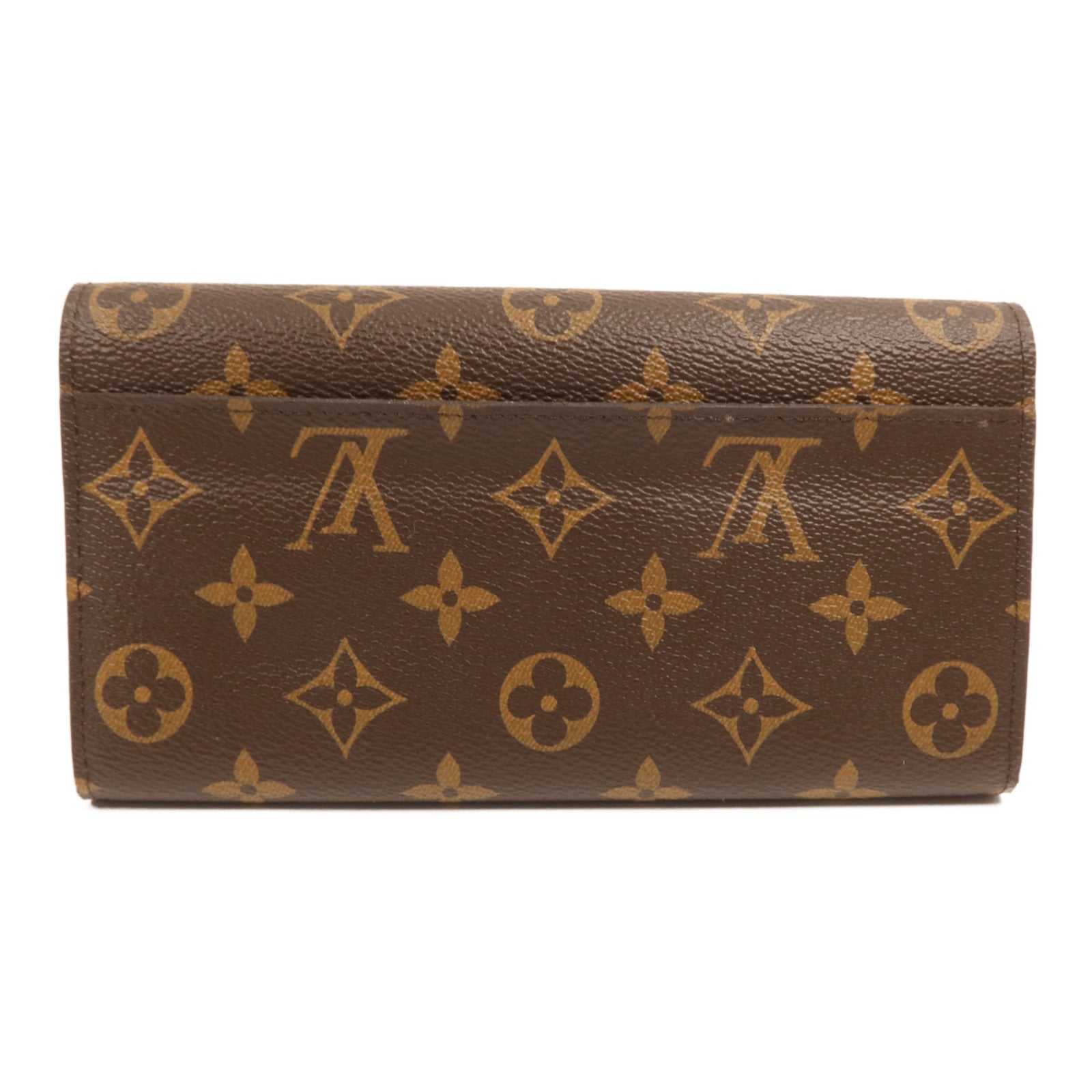 LOUIS VUITTON Monogram Portefeuille Sara金扣長錢包