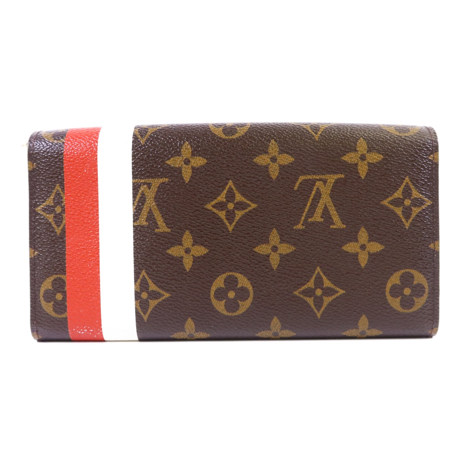 LOUIS VUITTON Monogram Groom Portefeuille Sarah金扣長錢包
