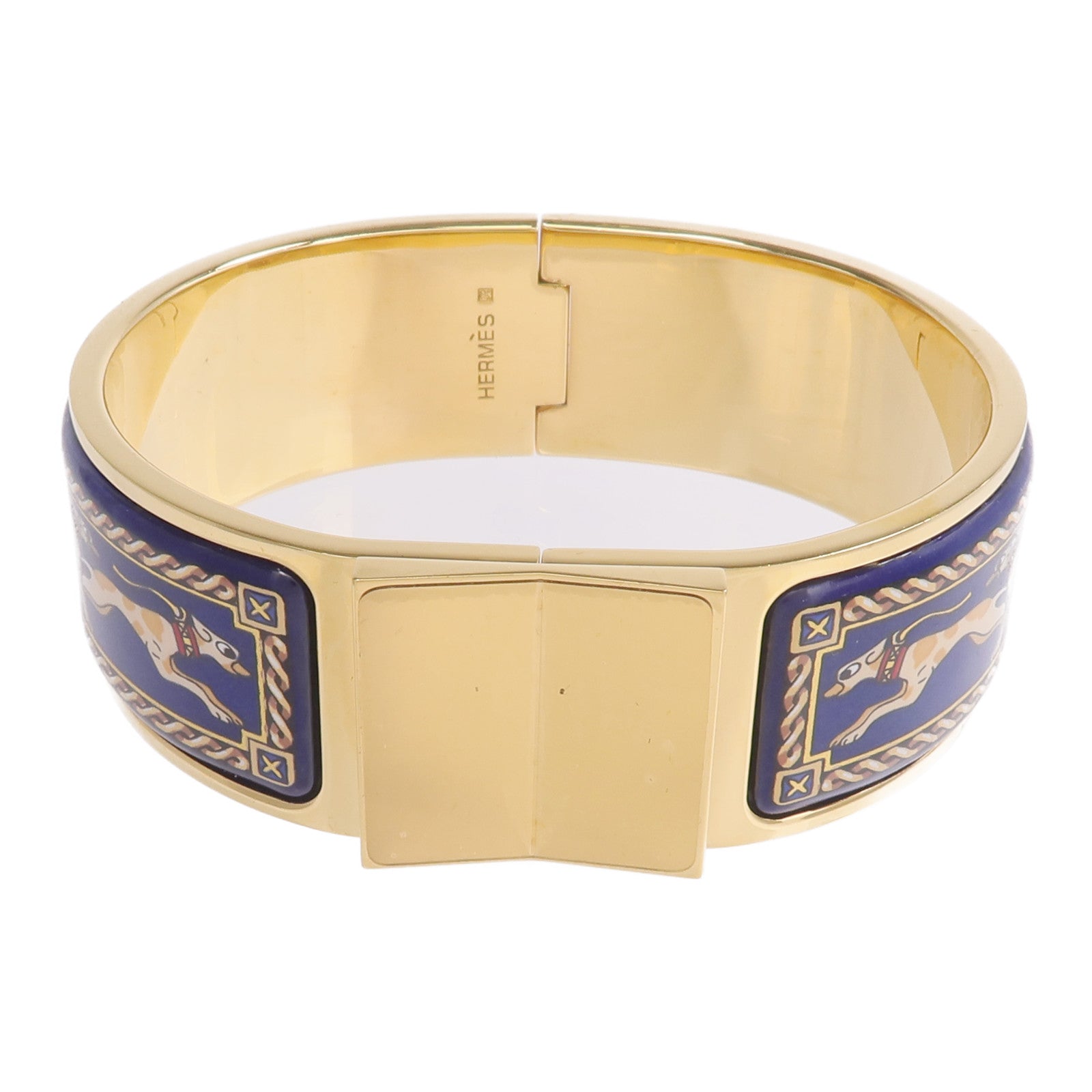 HERMES 金屬/琺瑯Email Bracelet手鐲