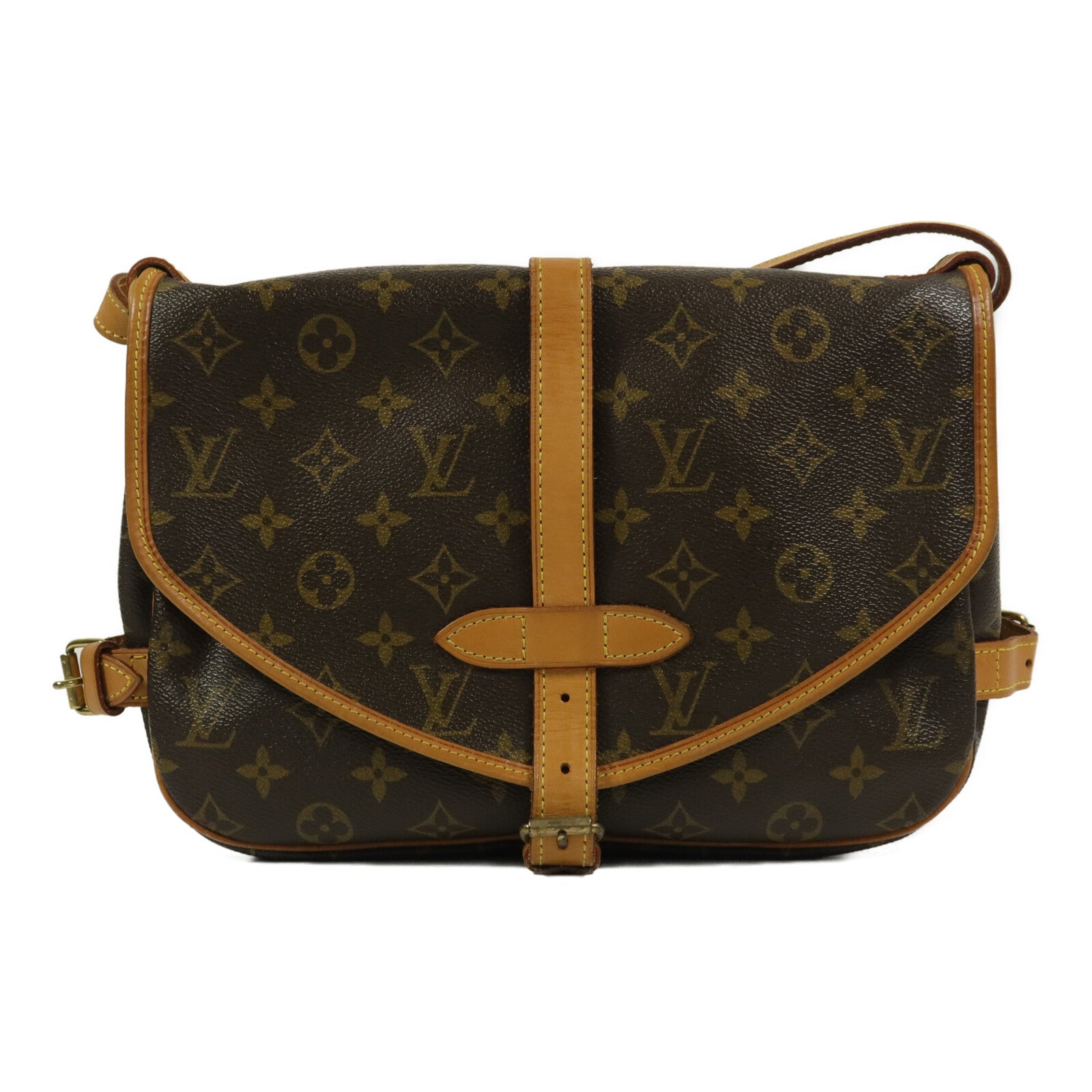 LOUIS VUITTON Monogram Saumur 30肩背袋