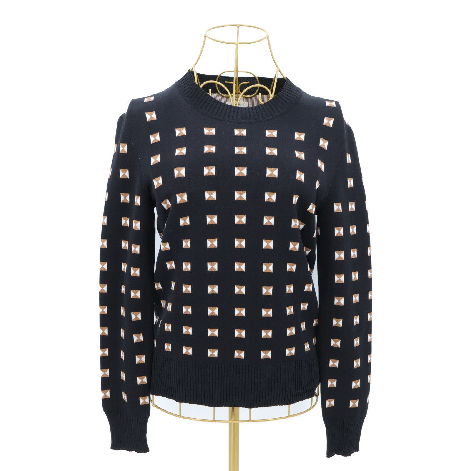 HERMES Long Sleeve Knitting Sweater針織