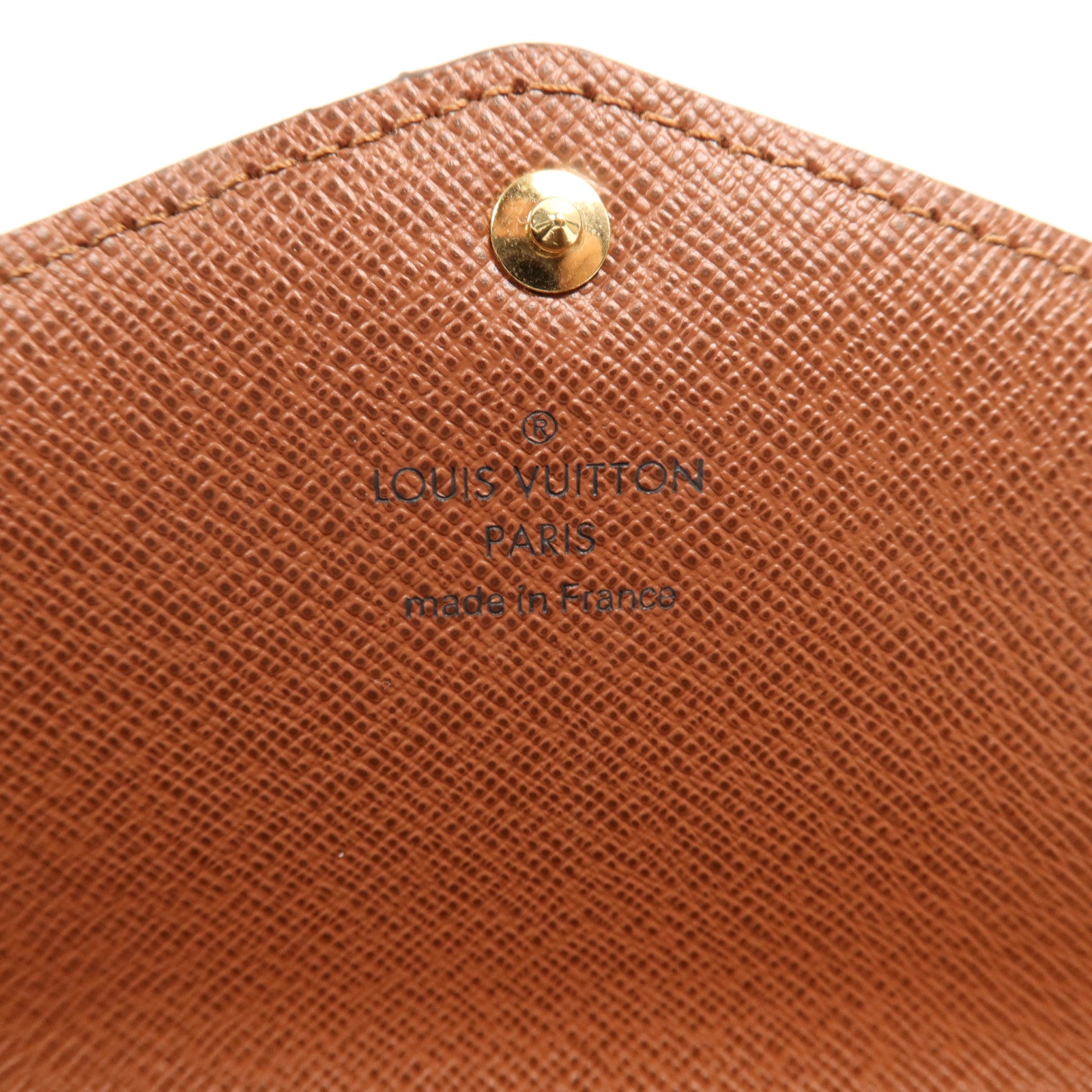 LOUIS VUITTON Monogram Portefeuille Sara金扣長錢包