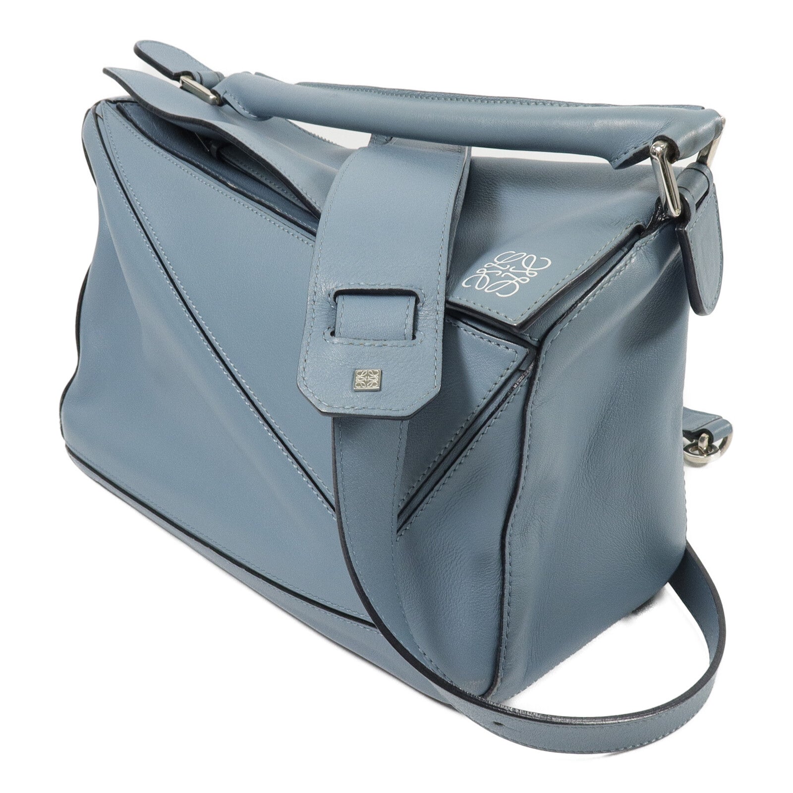 LOEWE 牛皮皮革Puzzle Medium手挽肩背兩用袋