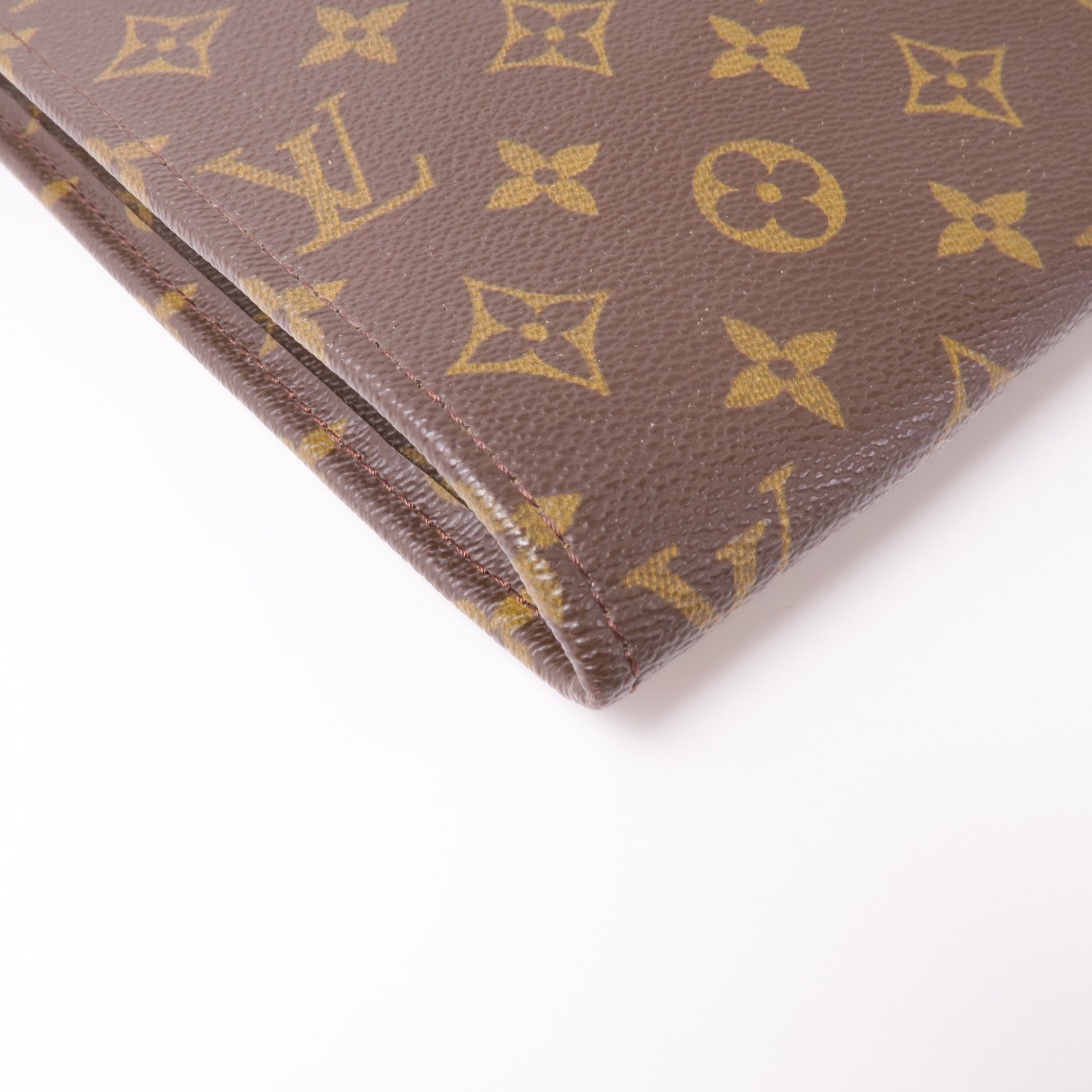 LOUIS VUITTON Monogram Poche Document Briefcase金扣公事包