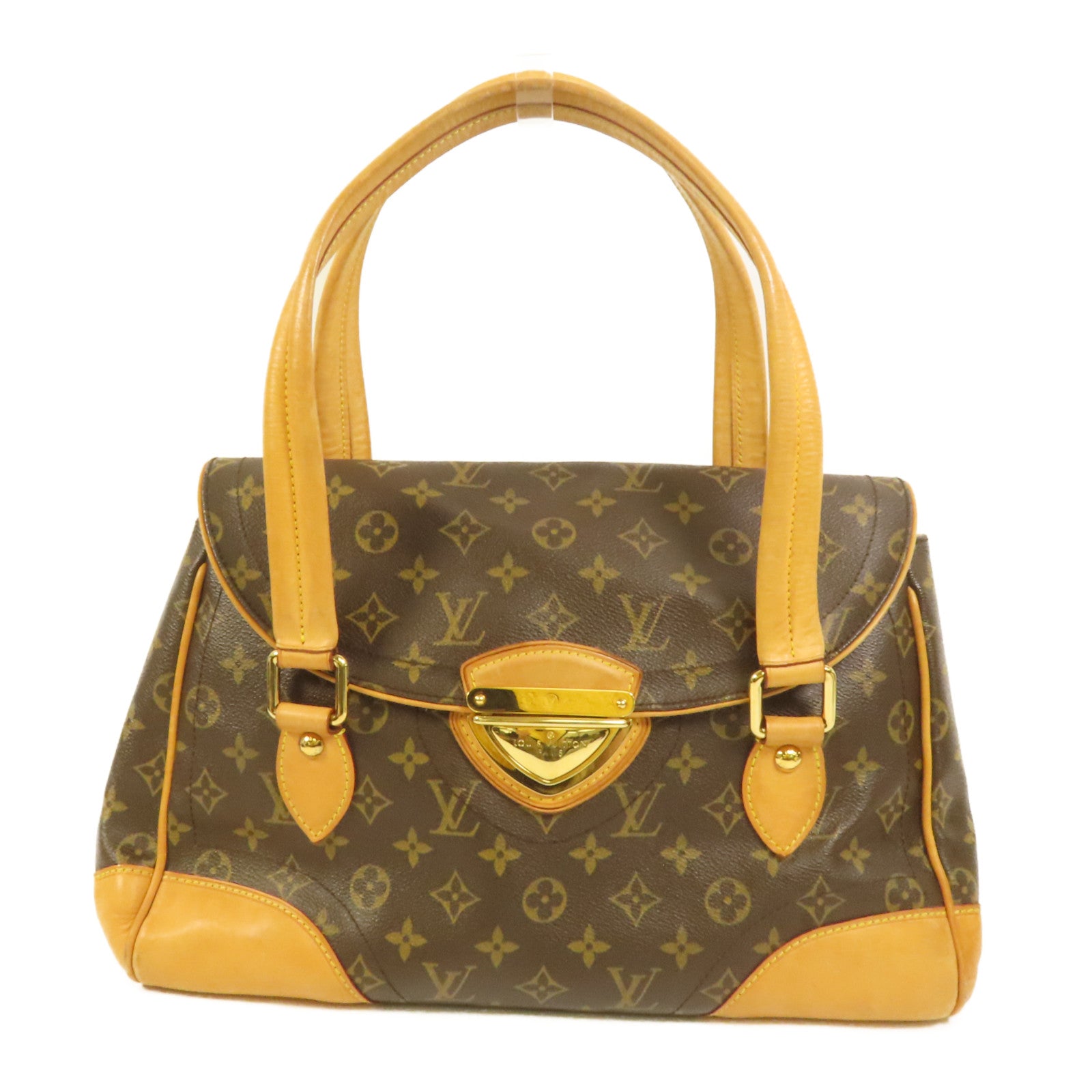 LOUIS VUITTON 【激減優惠】Monogram Beverly GM金扣肩背袋