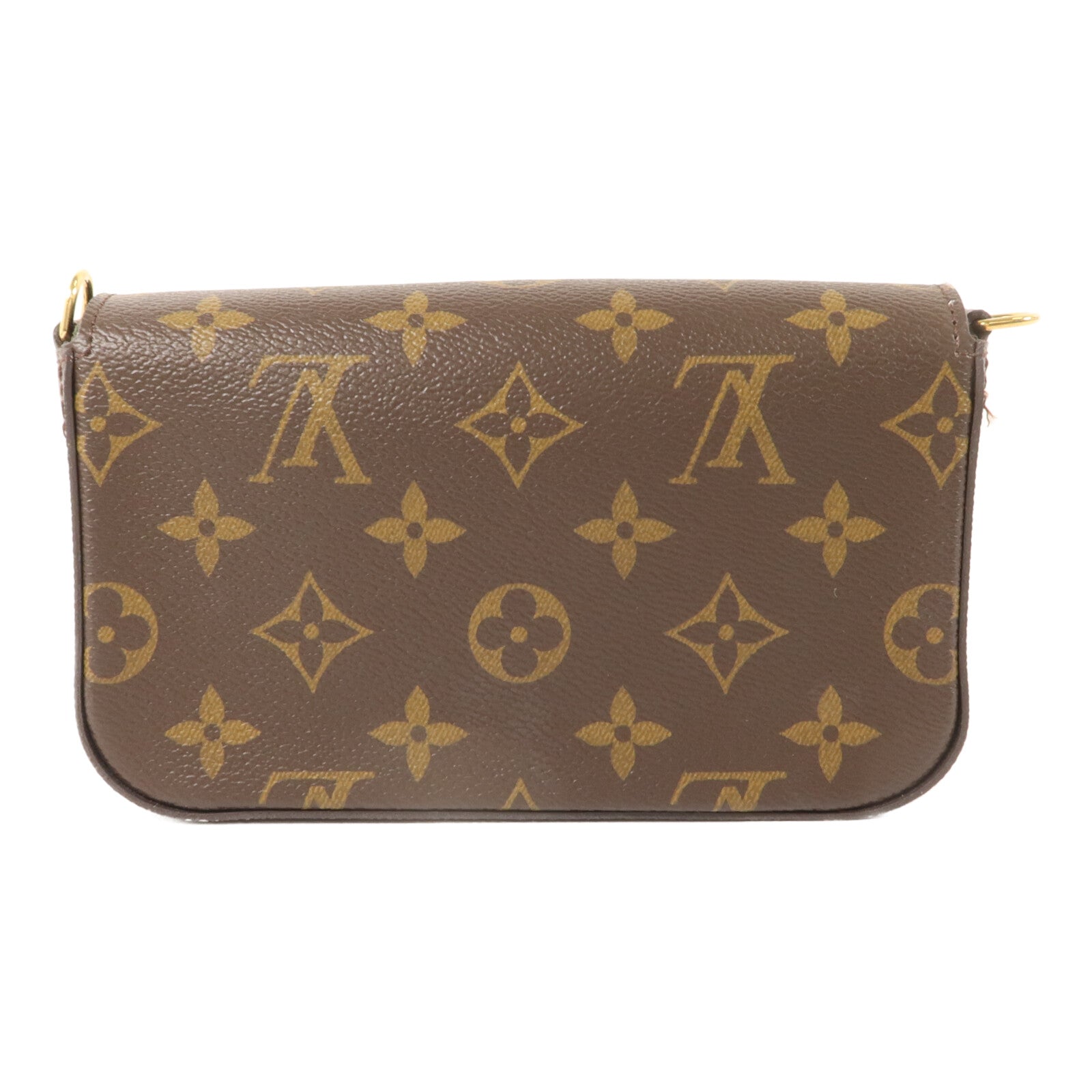 LOUIS VUITTON Monogram Felicie Strap & Go肩背袋