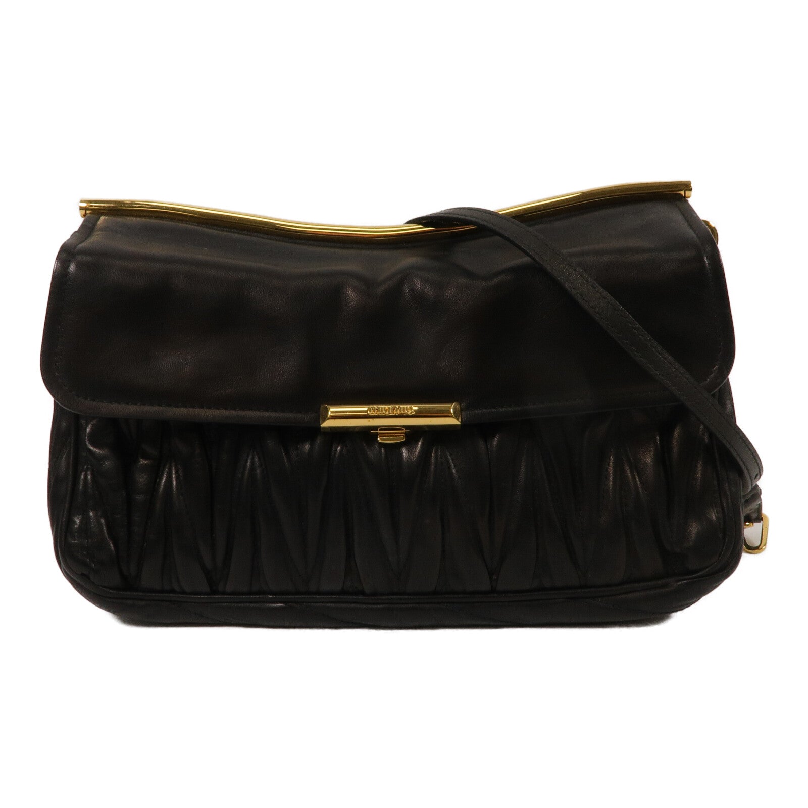 Miu Miu 牛皮皮革Shoulder Bag肩背袋