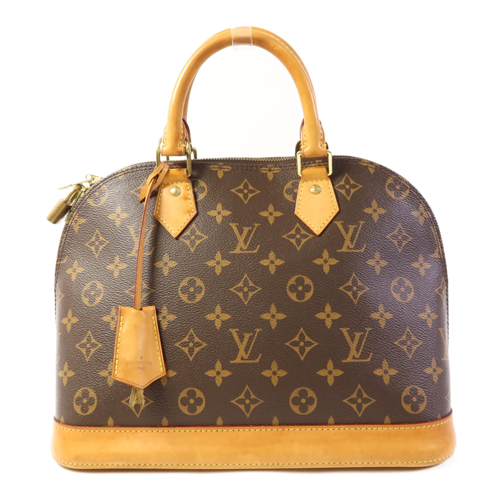 LOUIS VUITTON Monogram Alma金扣手挽袋