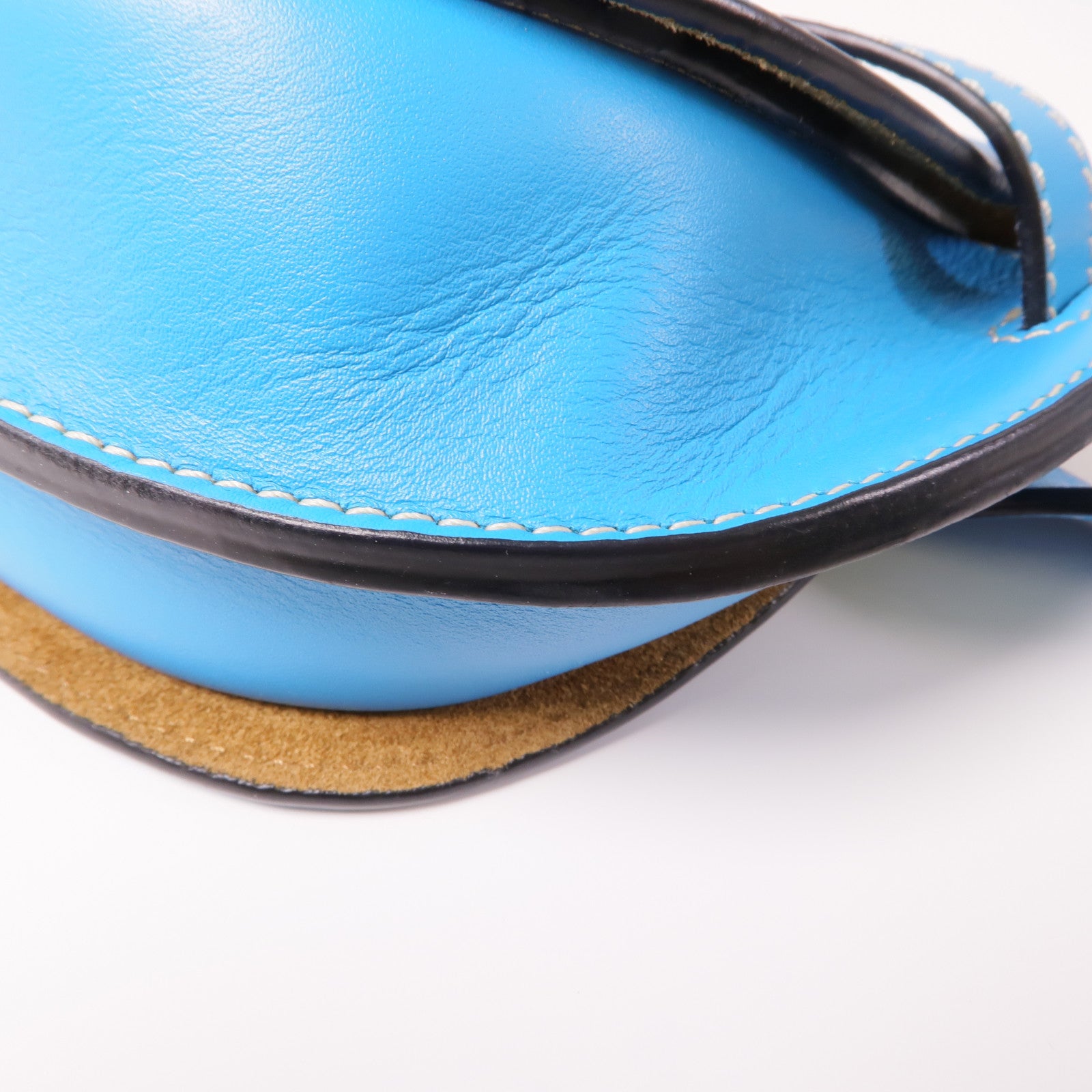 LOEWE 牛皮皮革Gate Bumbag銀扣腰包