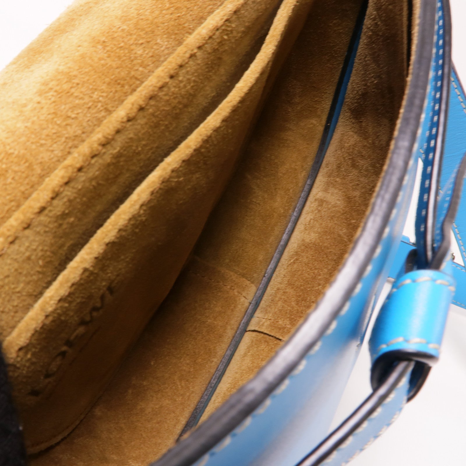 LOEWE 牛皮皮革Gate Bumbag銀扣腰包