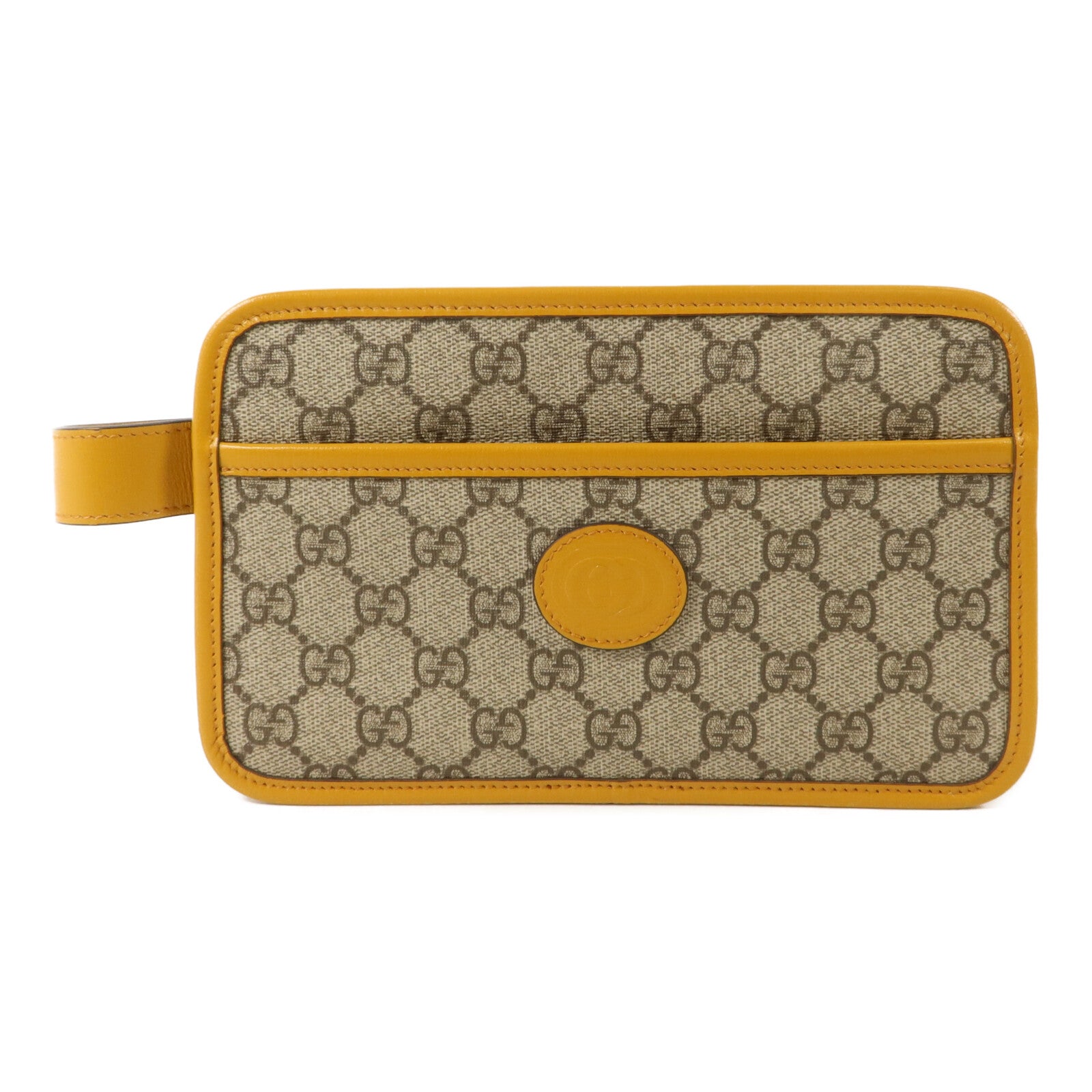 GUCCI 塗層帆布GG Supreme Travel Pouch小袋