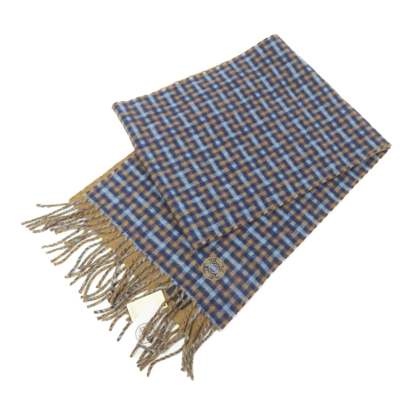 HERMES 羊絨Muffler圍巾