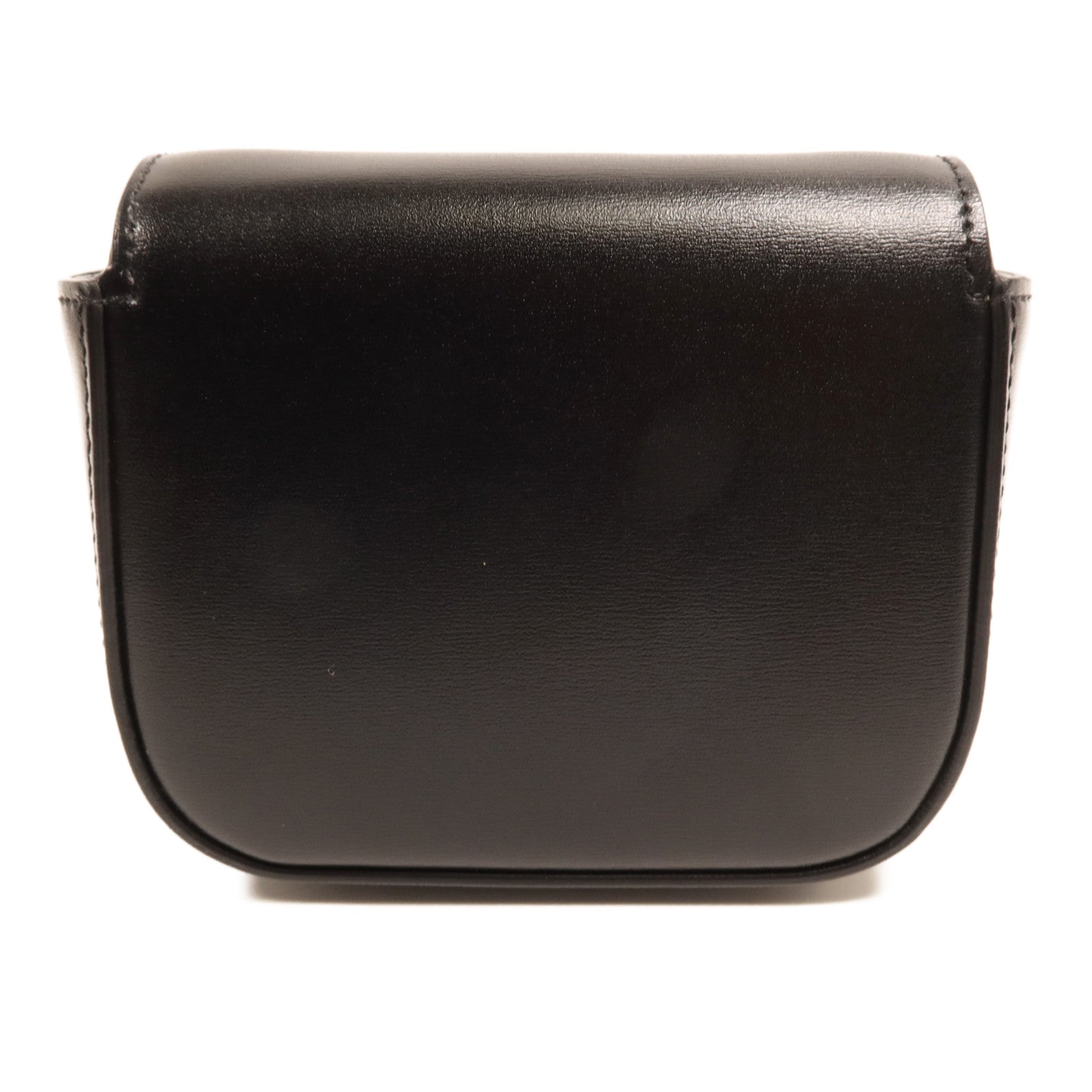 CELINE 牛皮皮革Mini Claude金扣肩背袋