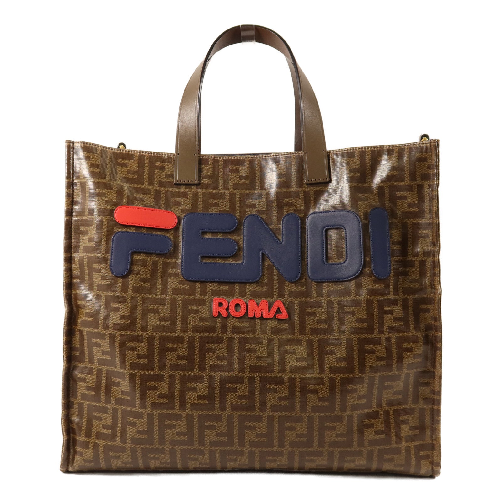 FENDI 塗層帆布Tote Bag手挽袋