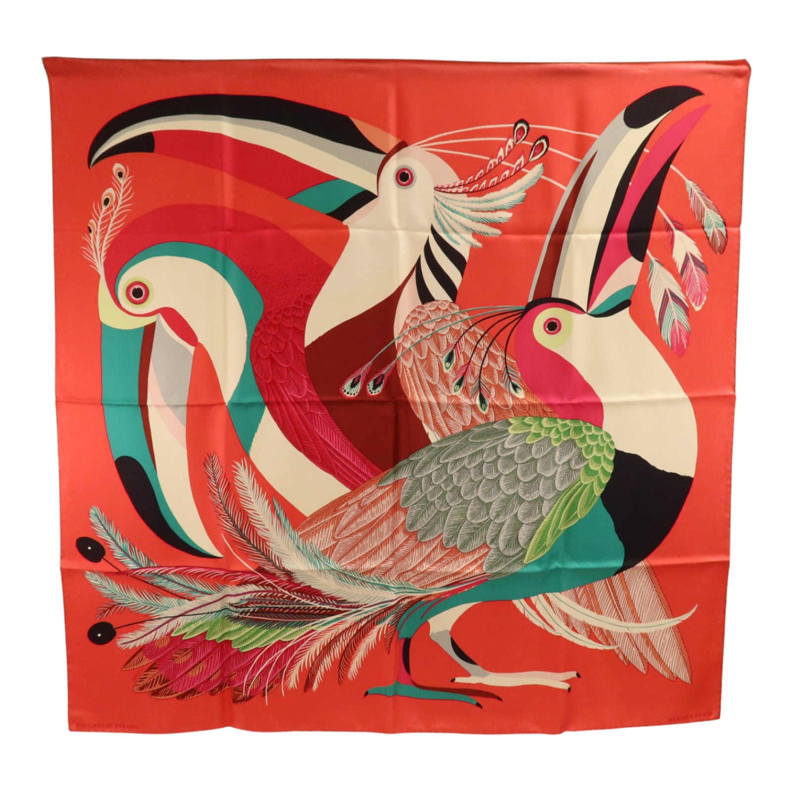 HERMES 絲質Scarf 90x90cm絲巾