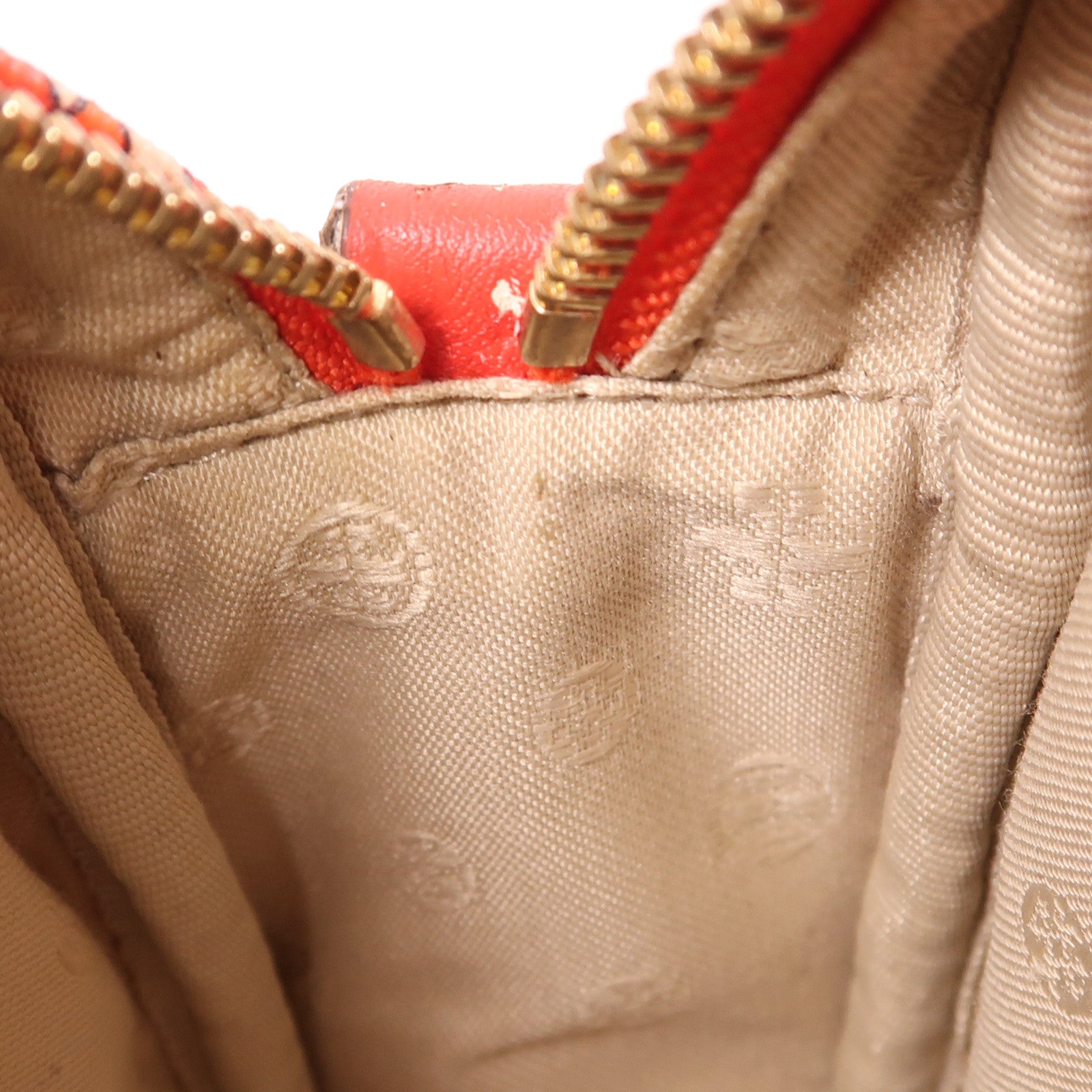 Tory Burch 塗層帆布Shoulder Bag金扣肩背袋