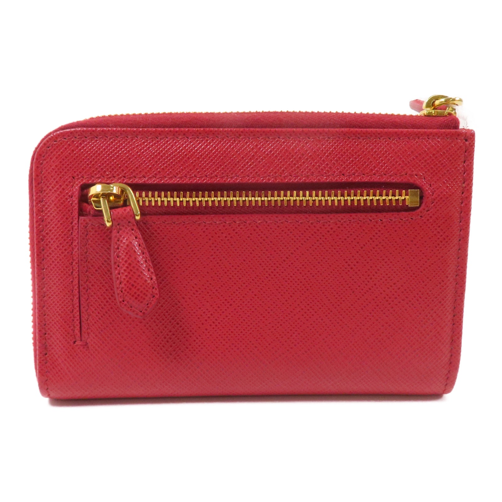 PRADA 【激減優惠】Saffiano皮革Key Holder/Coin Case鎖匙包/零錢包