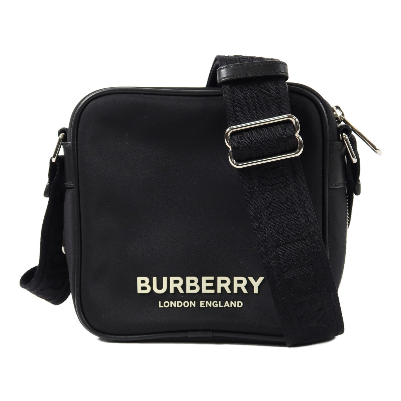 BURBERRY 尼龍Square Paddy肩背袋