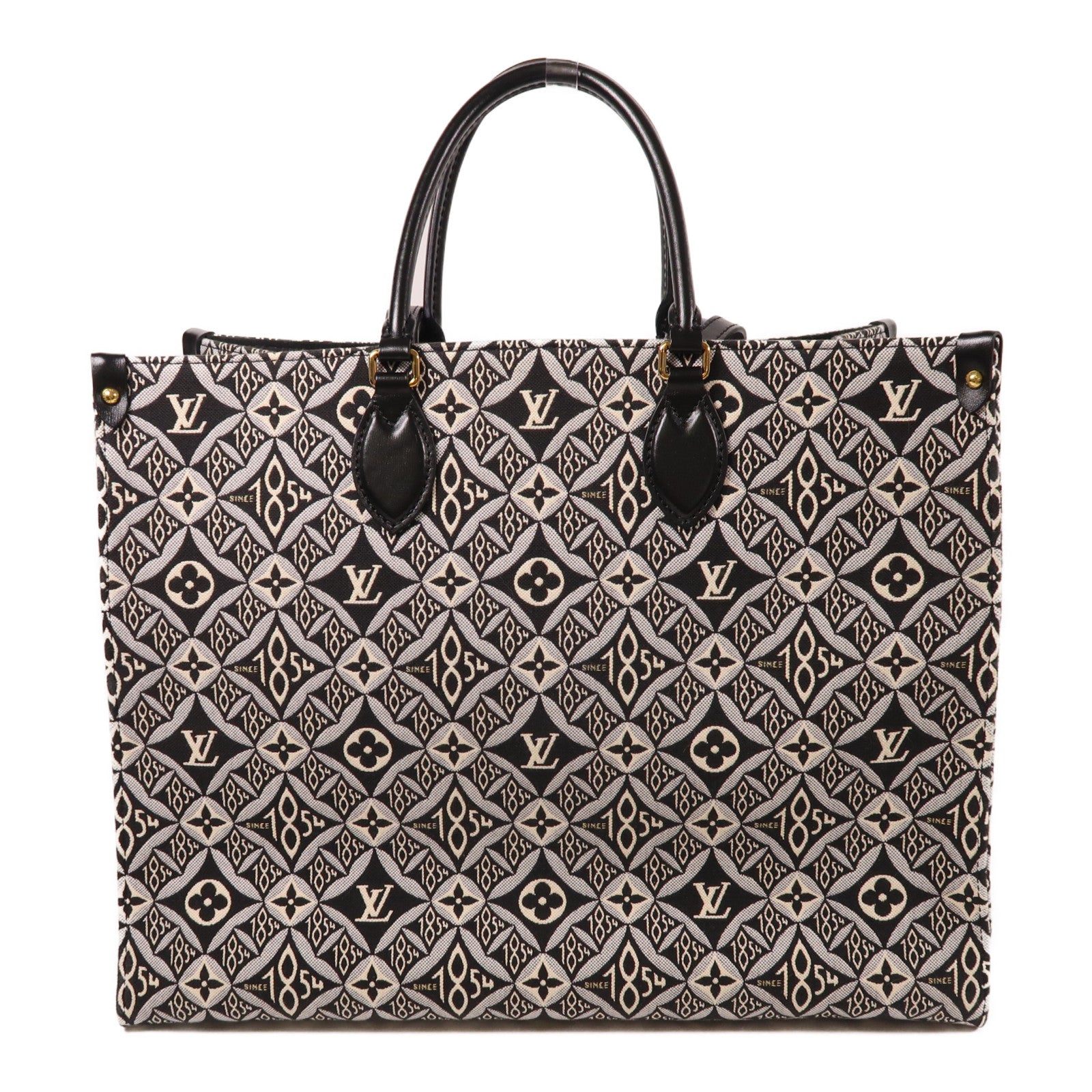 LOUIS VUITTON LV GHW OnTheGo GM SINCE 1854 2 Way Shoulder Bag M57207 Canvas