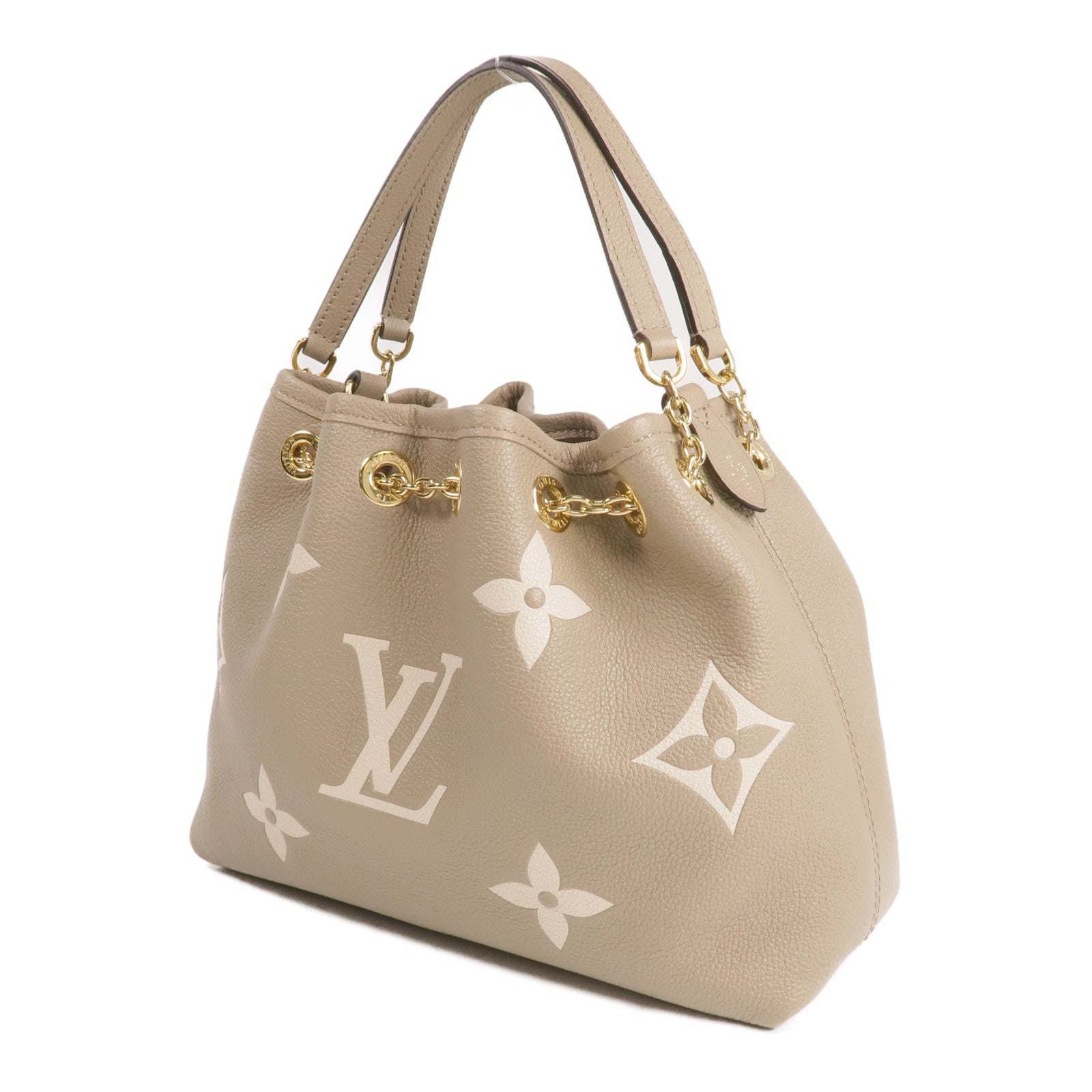 LOUIS VUITTON Monogram Empreinte金扣鏈帶手挽肩背兩用袋