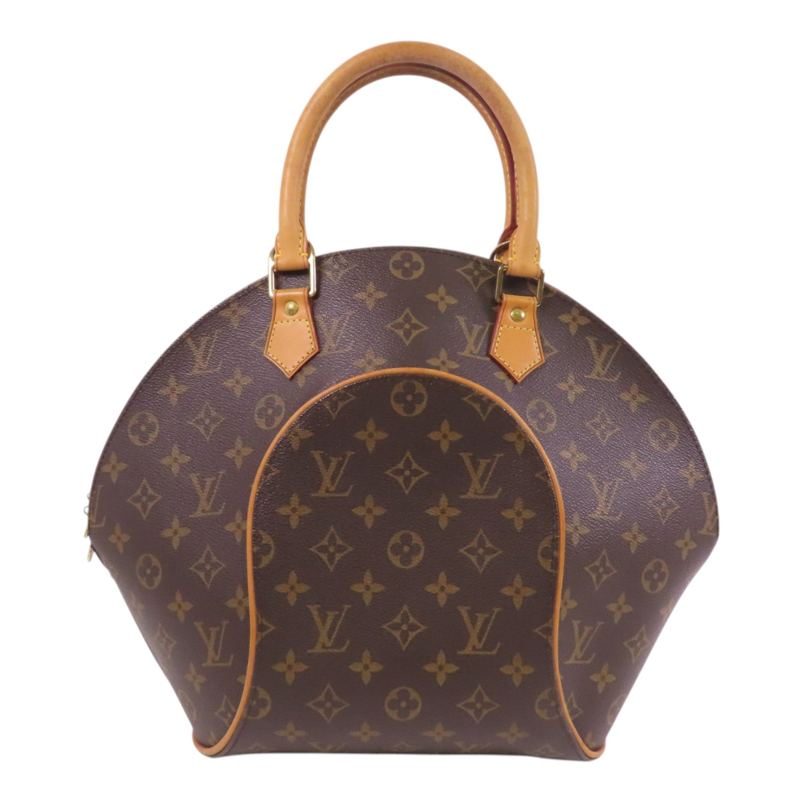 LOUIS VUITTON Monogram Elipse MM金扣手挽袋