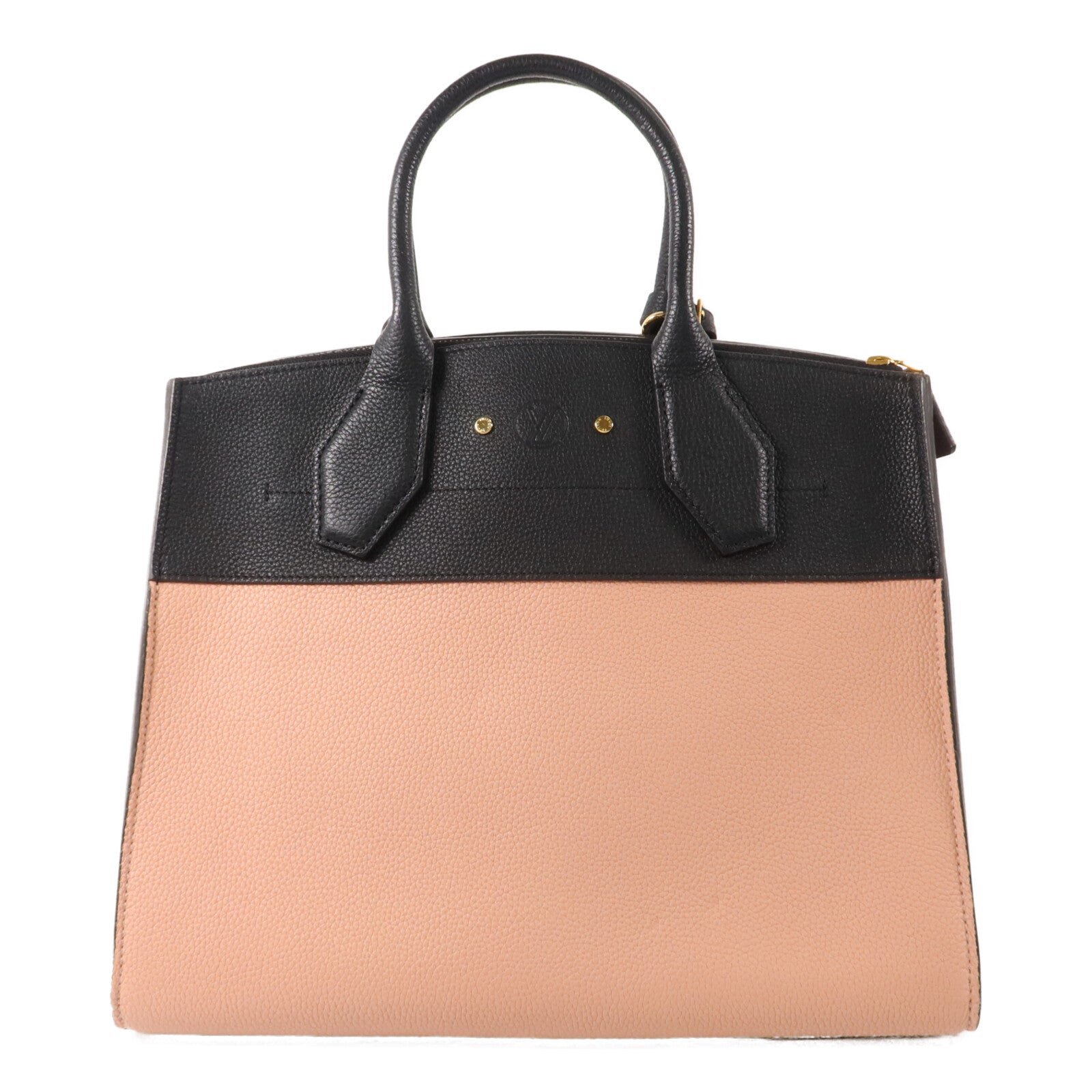 LOUIS VUITTON Taurillon City Steamer PM手挽肩背兩用袋
