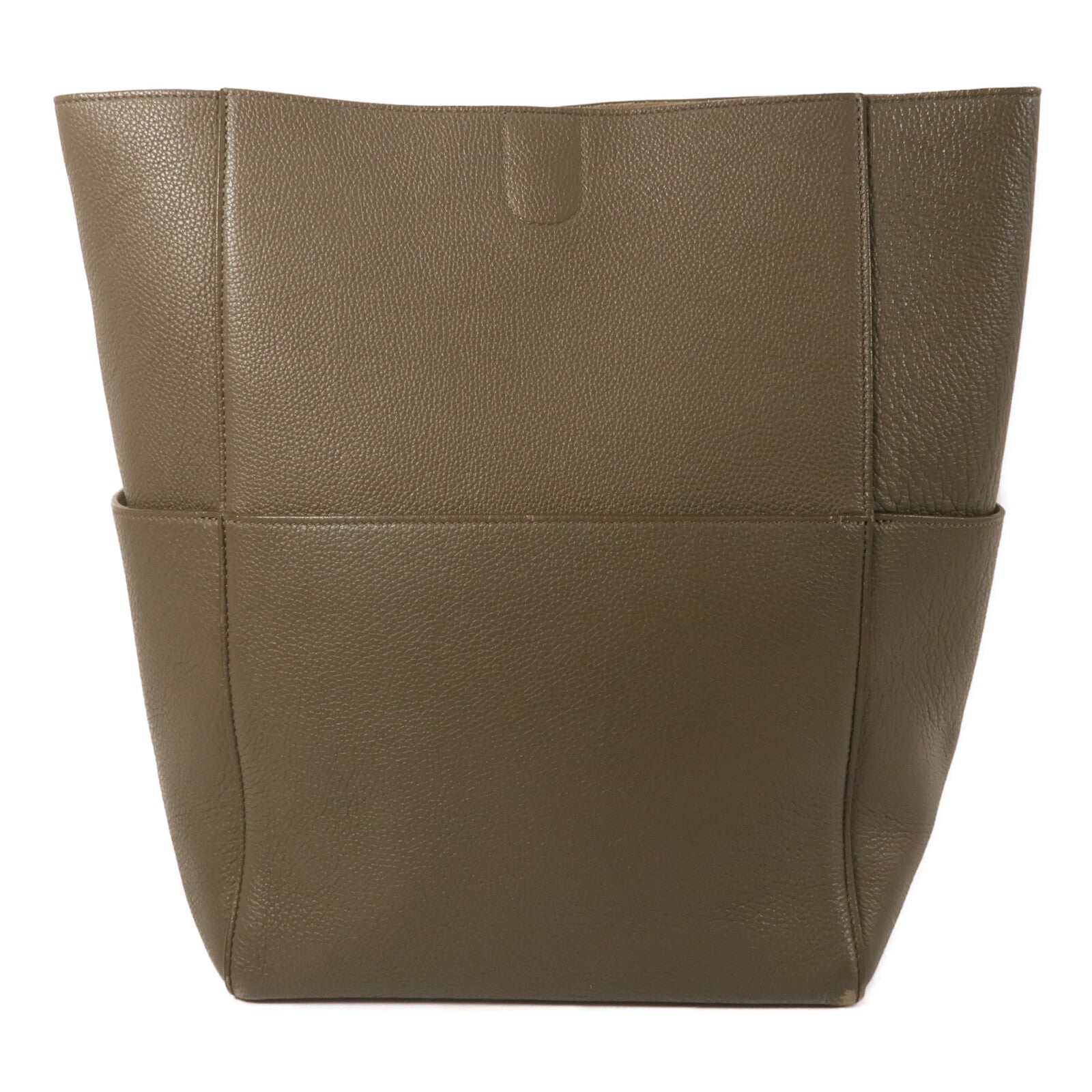 CELINE 牛皮皮革Sangle Bucket Large肩背袋