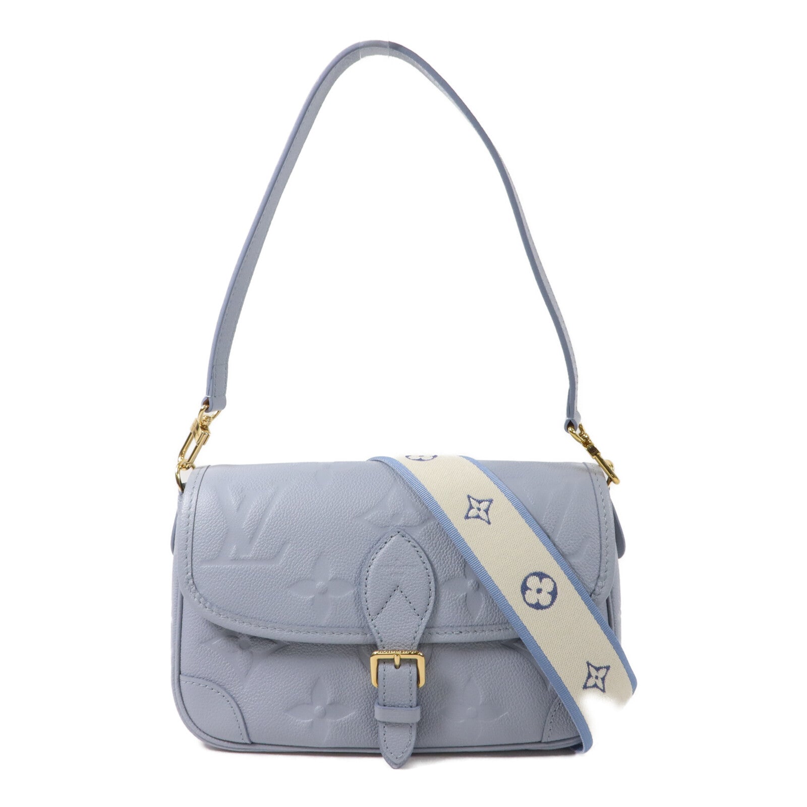 LOUIS VUITTON Monogram Empreinte Diane手挽肩背兩用袋