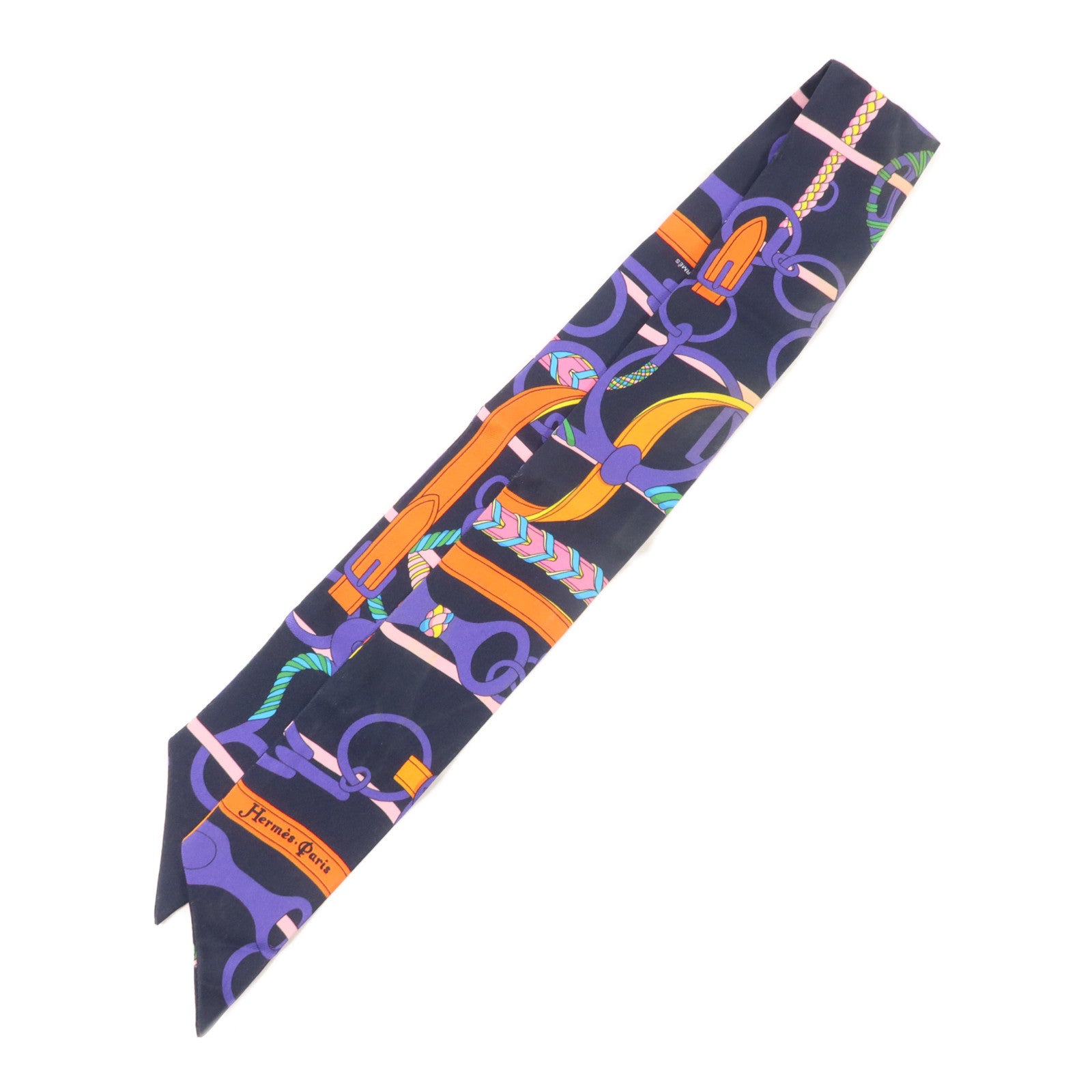 HERMES 絲質Twilly絲巾